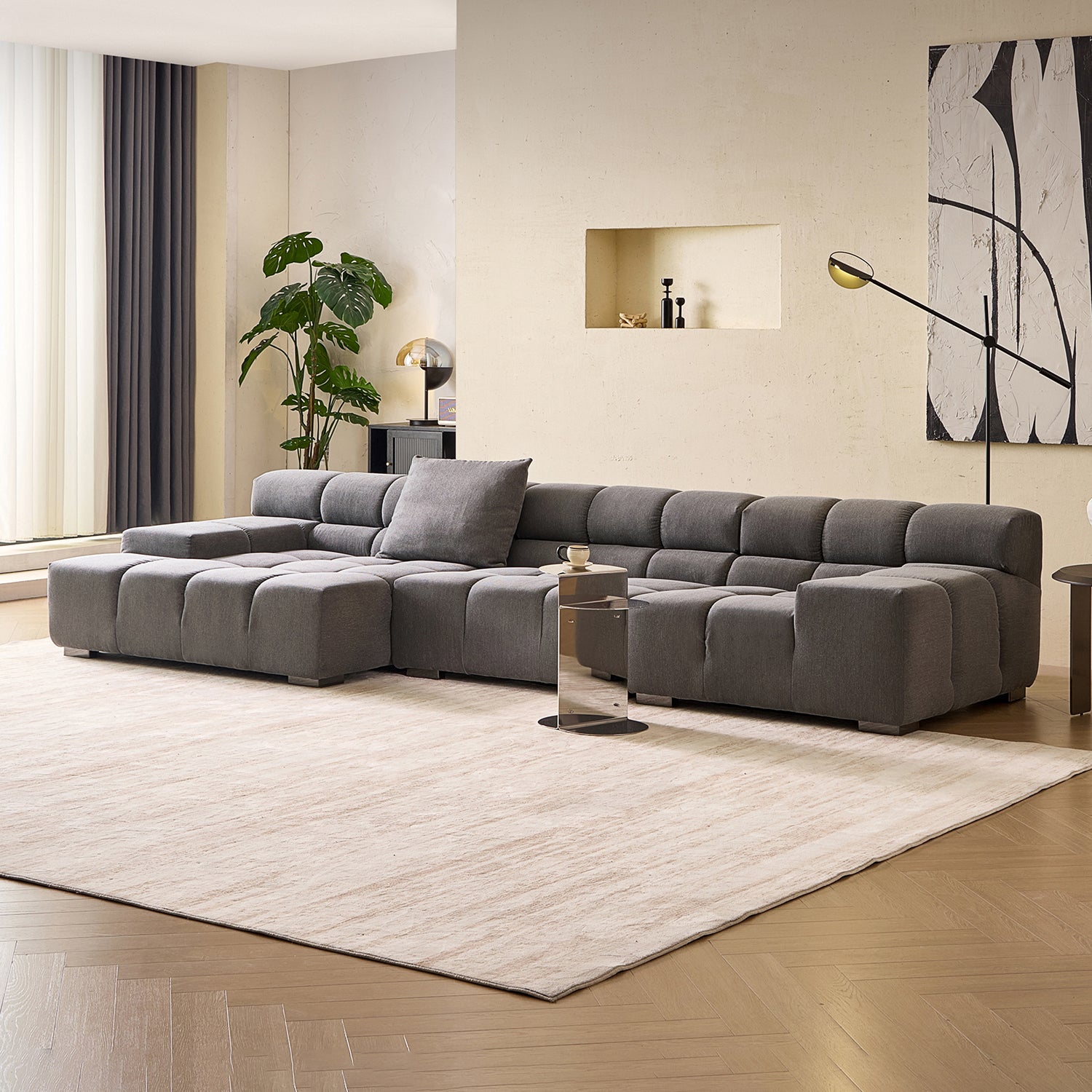 Amora Sectional Low Arm