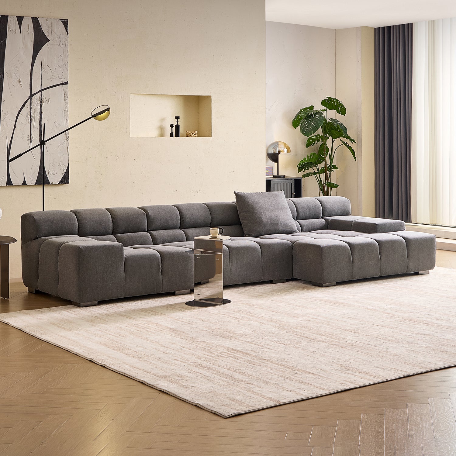 Amora Sectional Low Arm