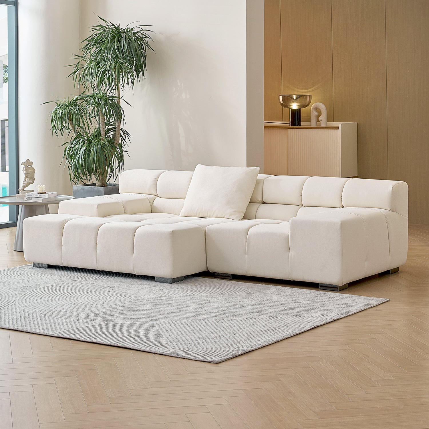 Amora Sectional Low Arm