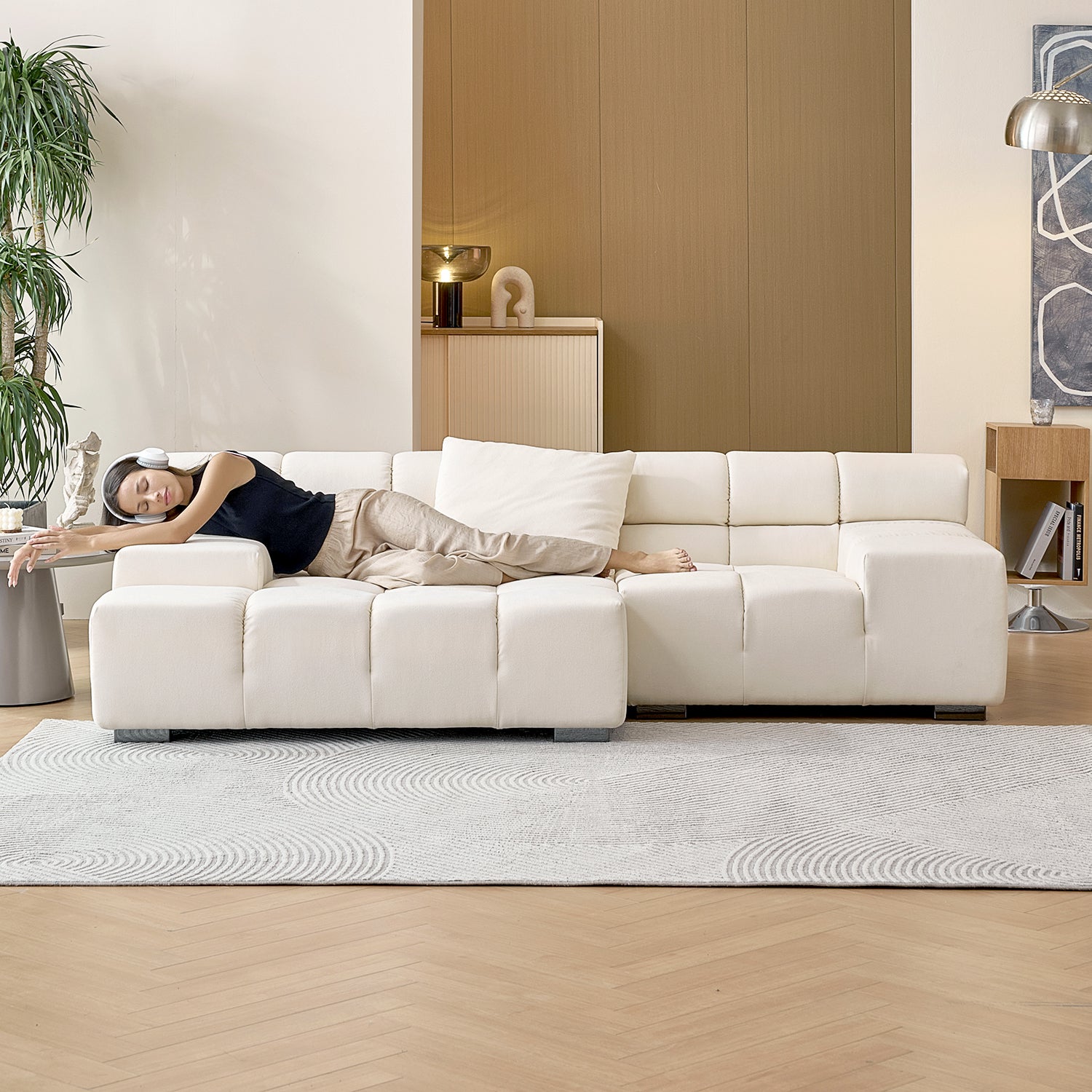 Amora Sectional Low Arm