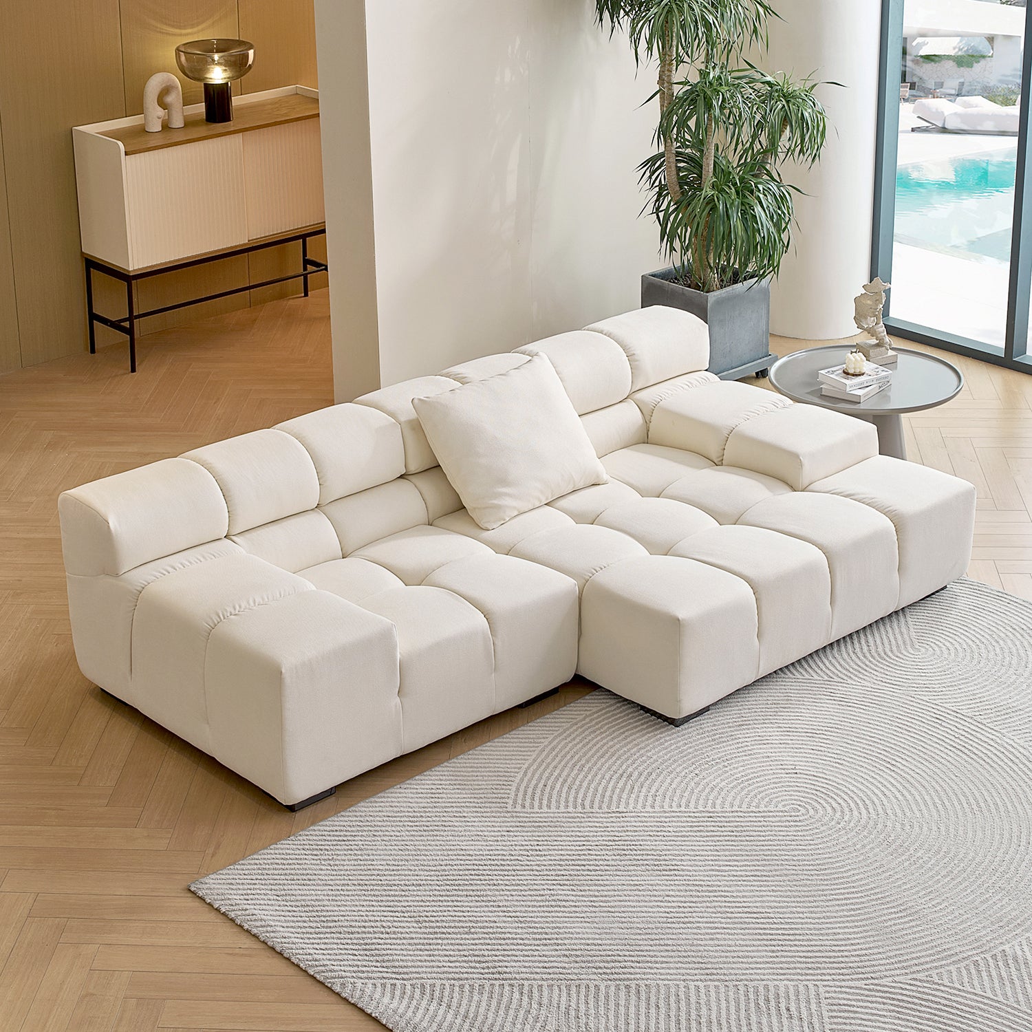 Amora Sectional Low Arm