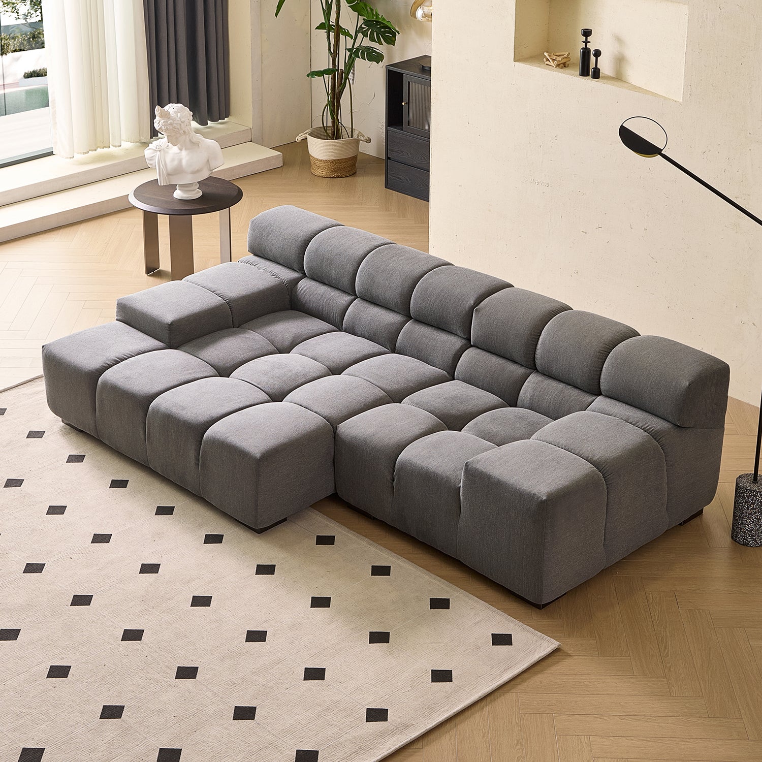 Amora Sectional Low Arm