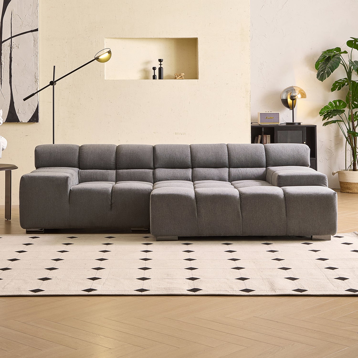 Amora Sectional Low Arm