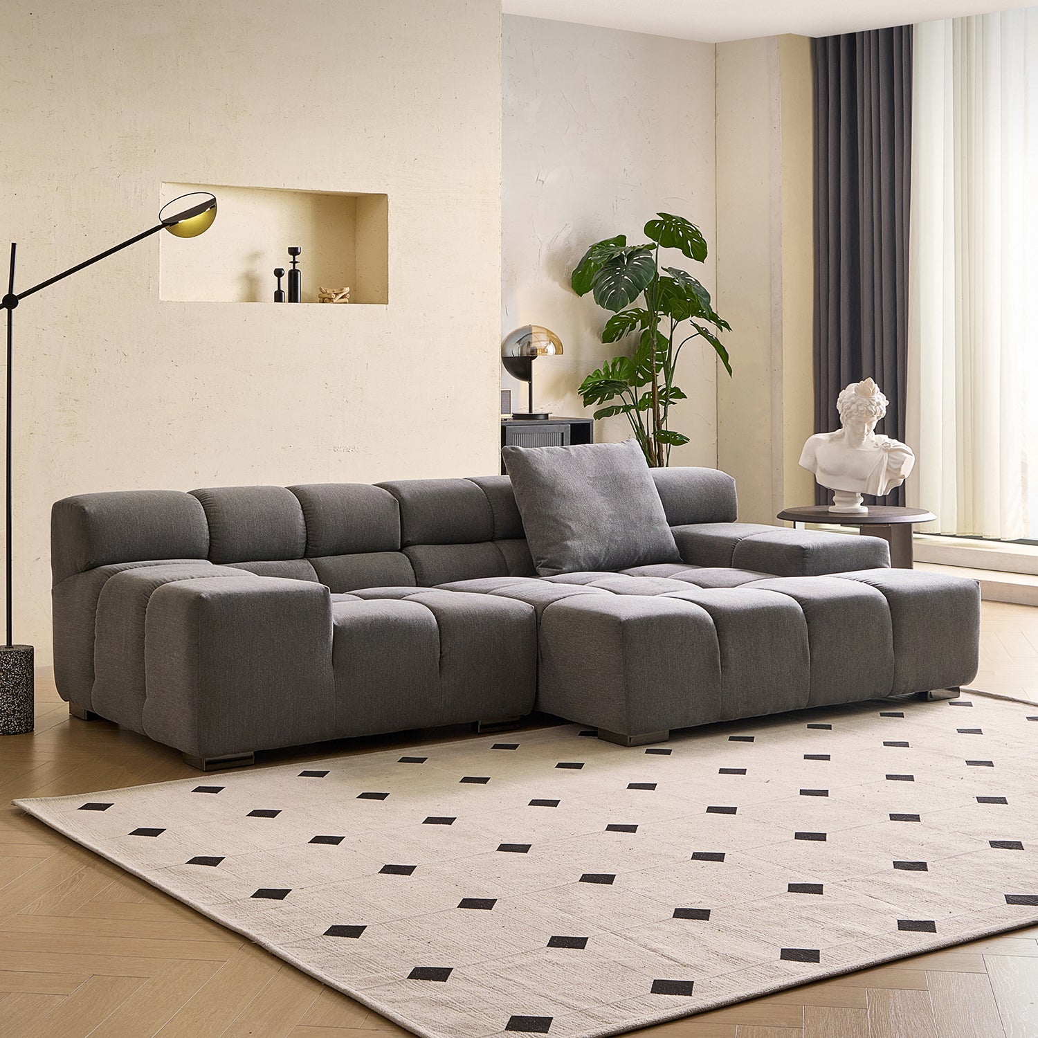 Amora Sectional Low Arm