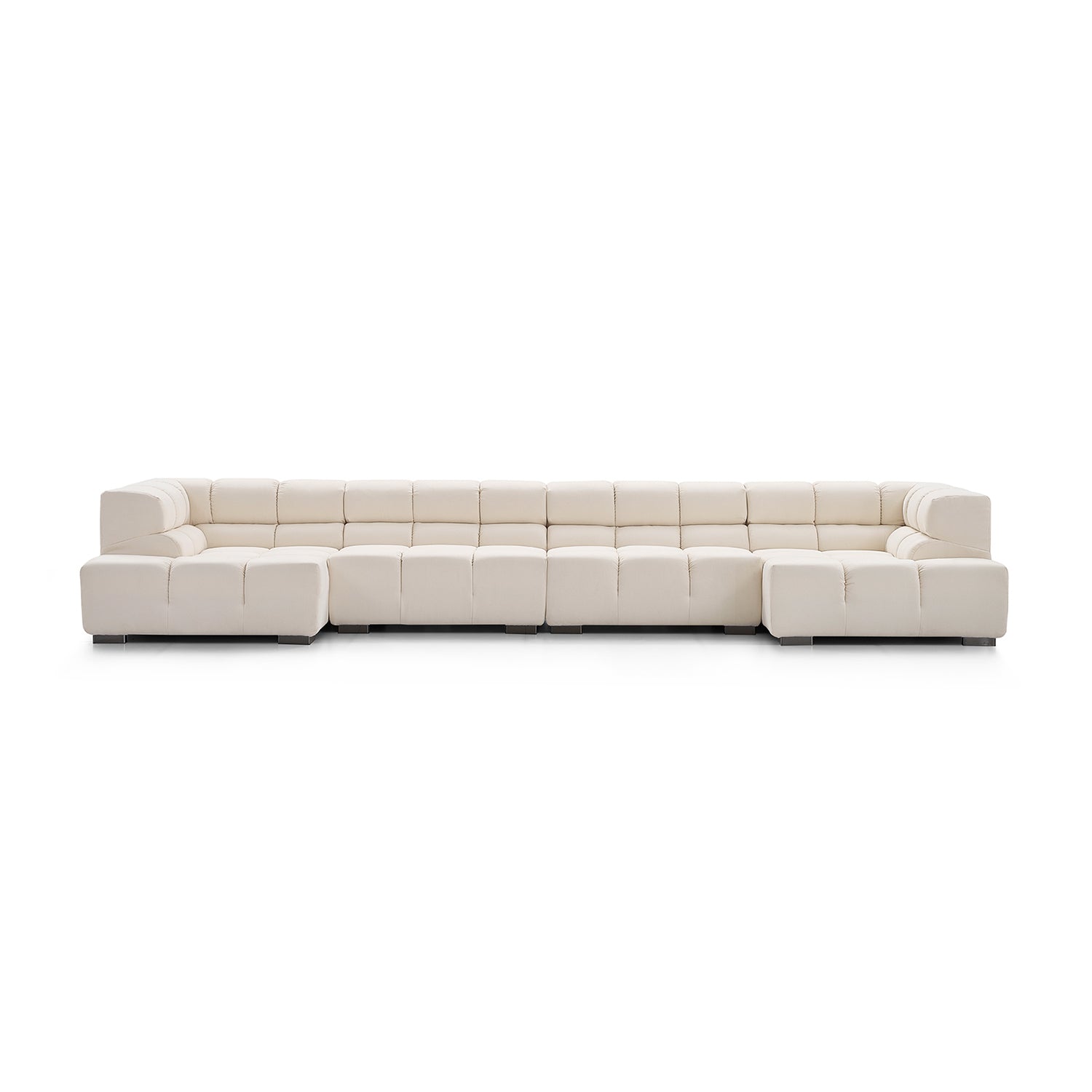 Amora U Sectional High Arm