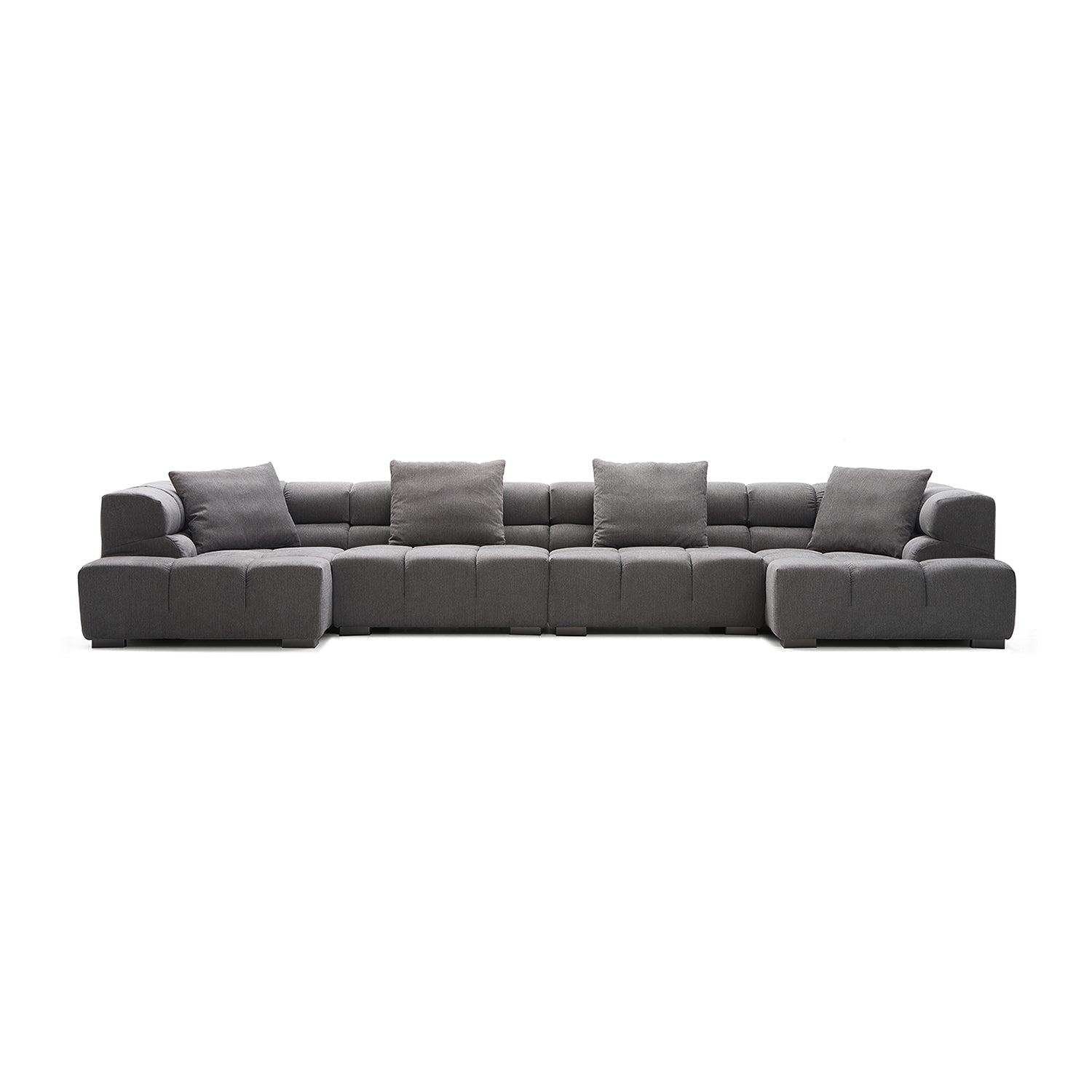 Amora U Sectional High Arm