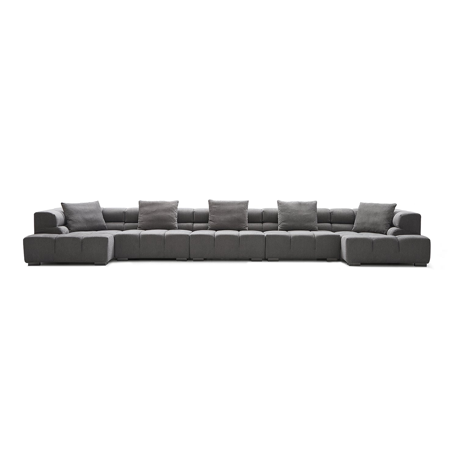 Amora U Sectional High Arm