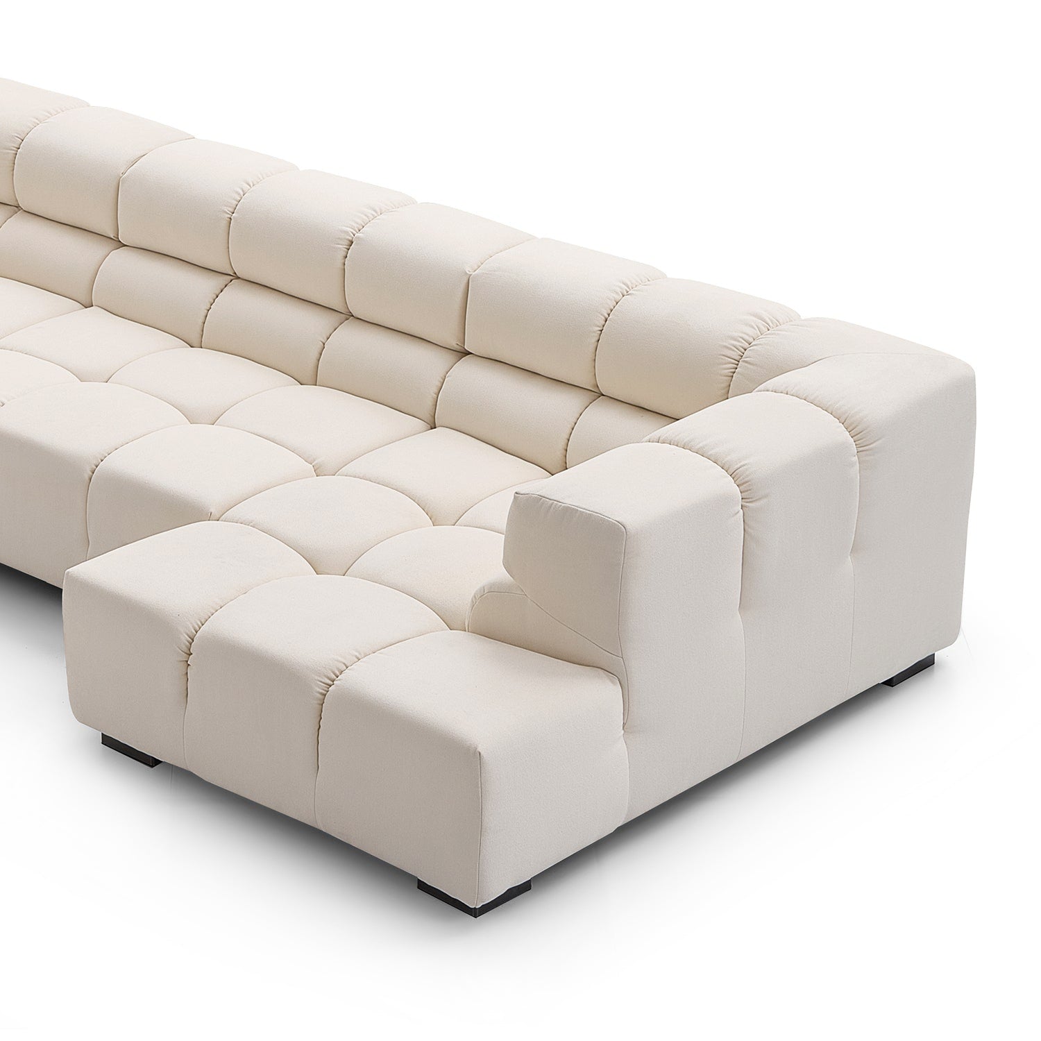 Amora U Sectional High Arm