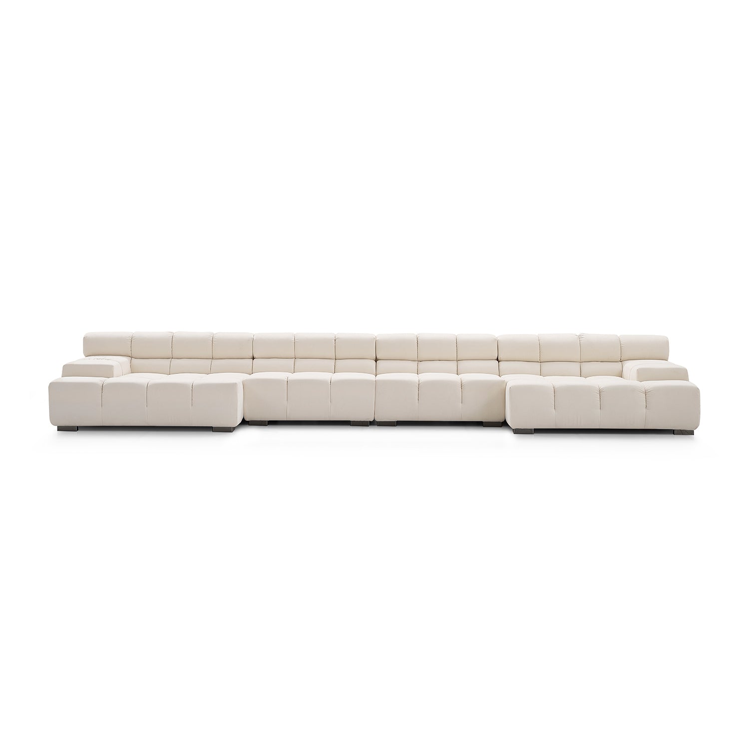 Amora U Sectional Low Arm