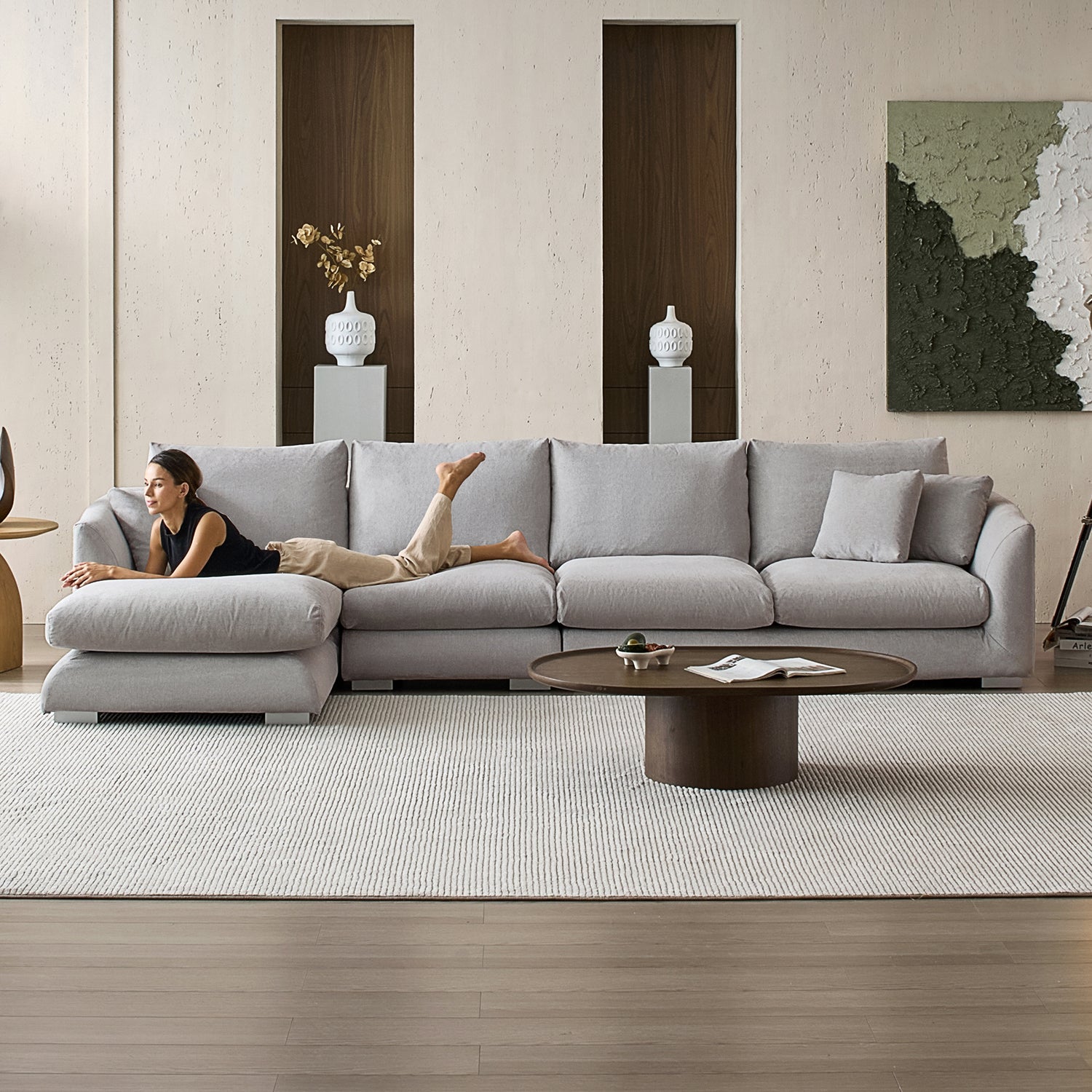 Feathers Sectional