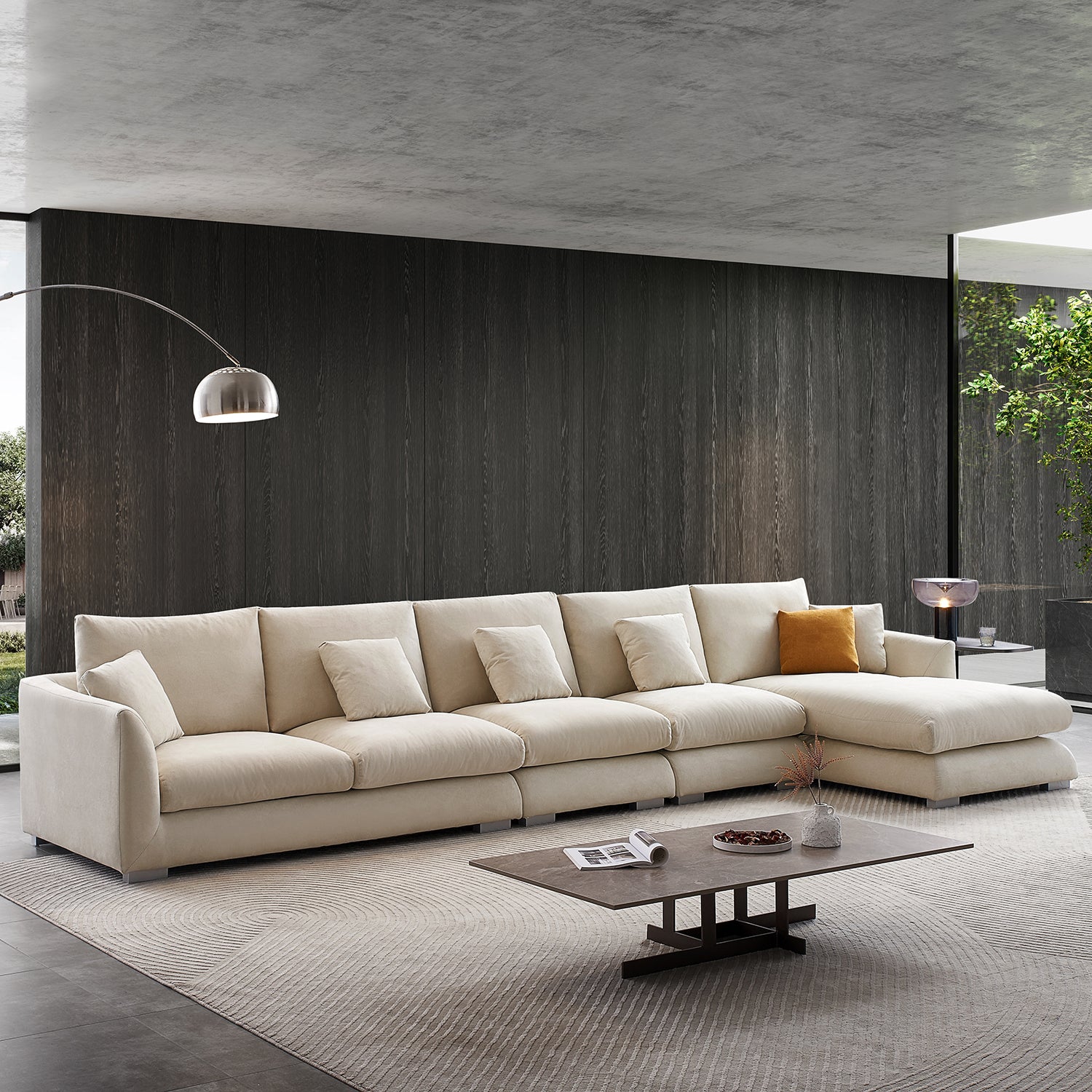 Feathers Sectional Sofa Mario Capasa