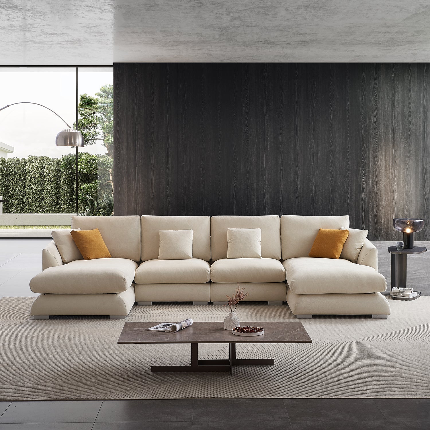 140 inch sectional sofa 2024 with chaise