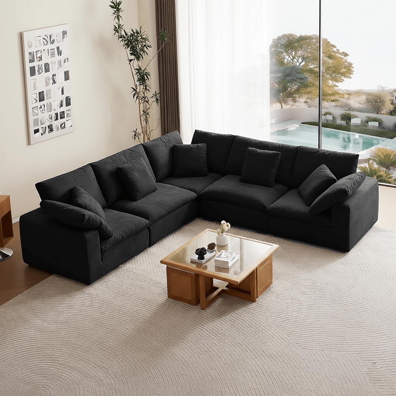 sectional - Tivoli Cloud L Sectional - MC - Mario Capasa