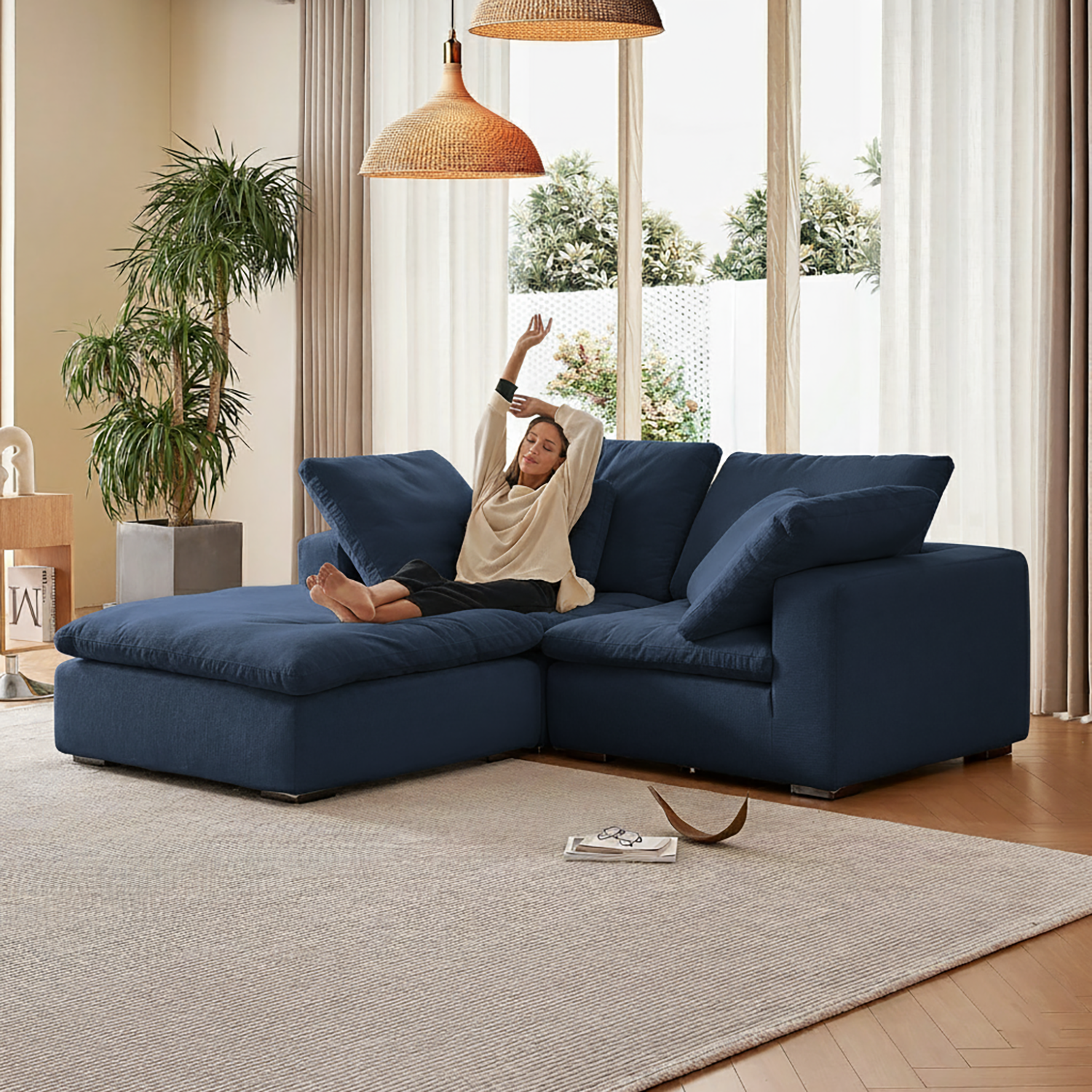 Tivoli Cloud Sectional