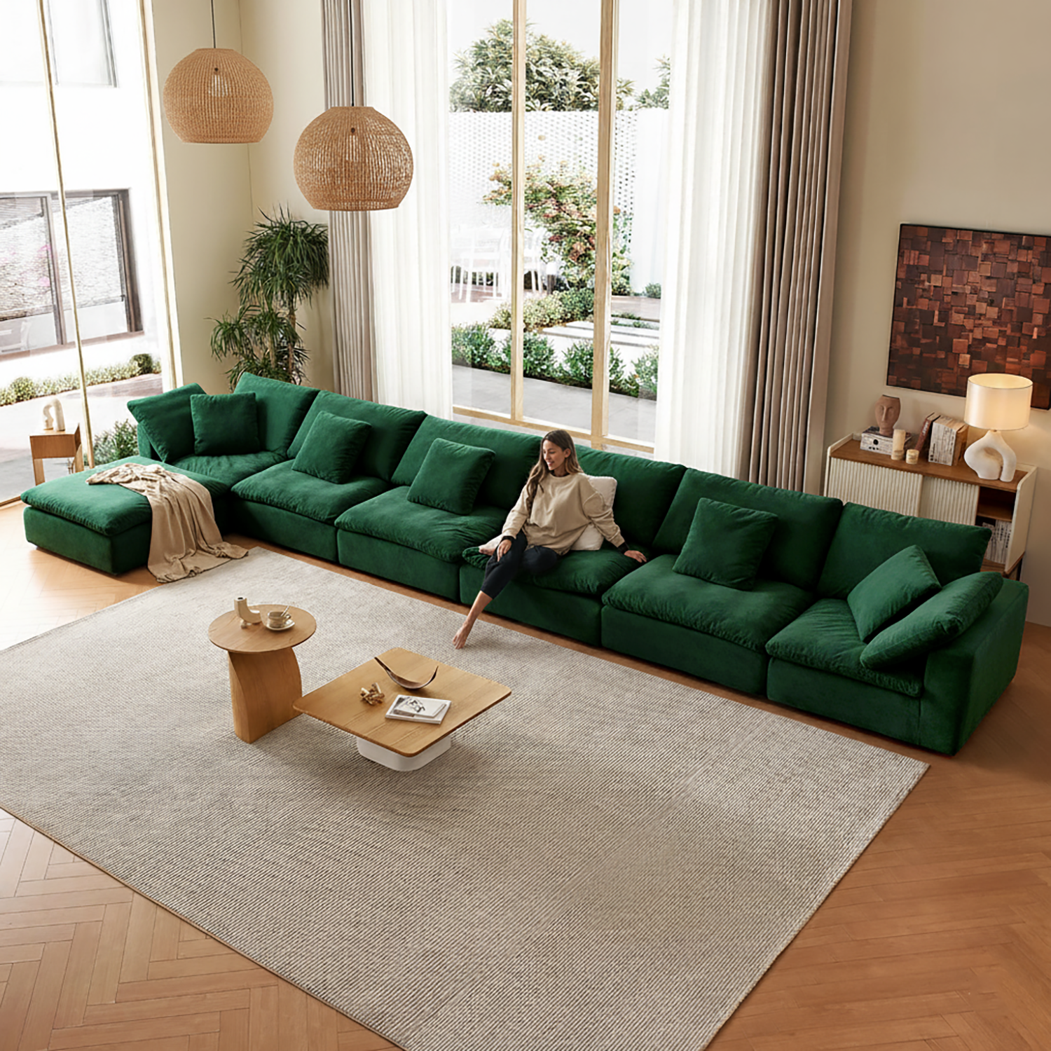 Tivoli Cloud Sectional