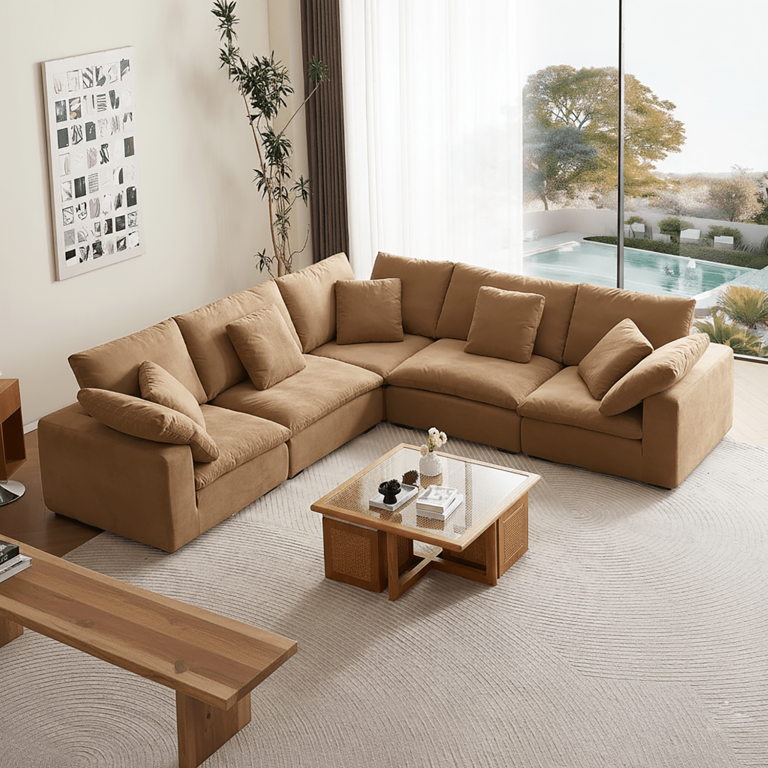 sectional - Tivoli Cloud L Sectional - MC - Mario Capasa