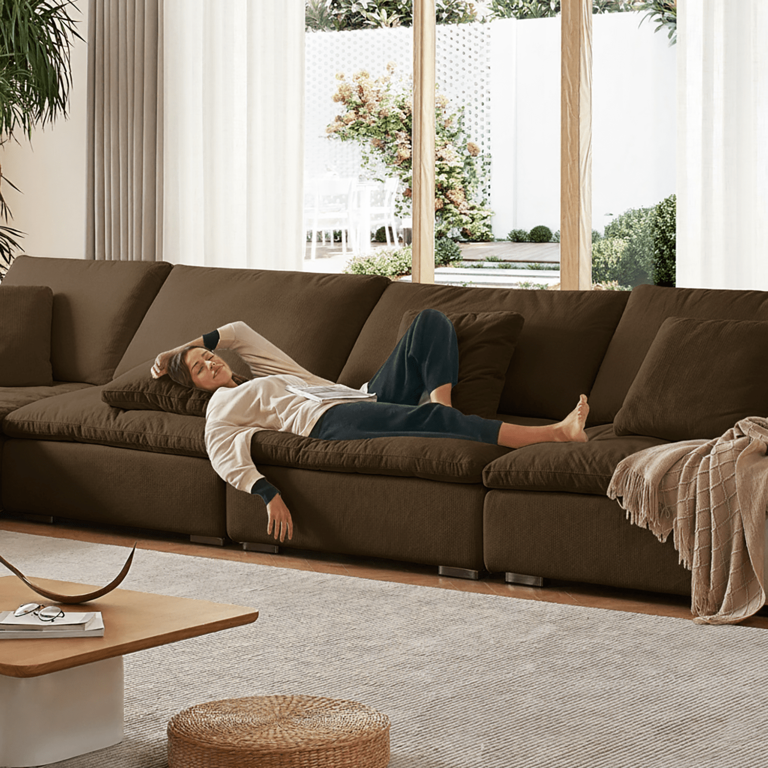 sectional - Tivoli Cloud L Sectional - MC - Mario Capasa
