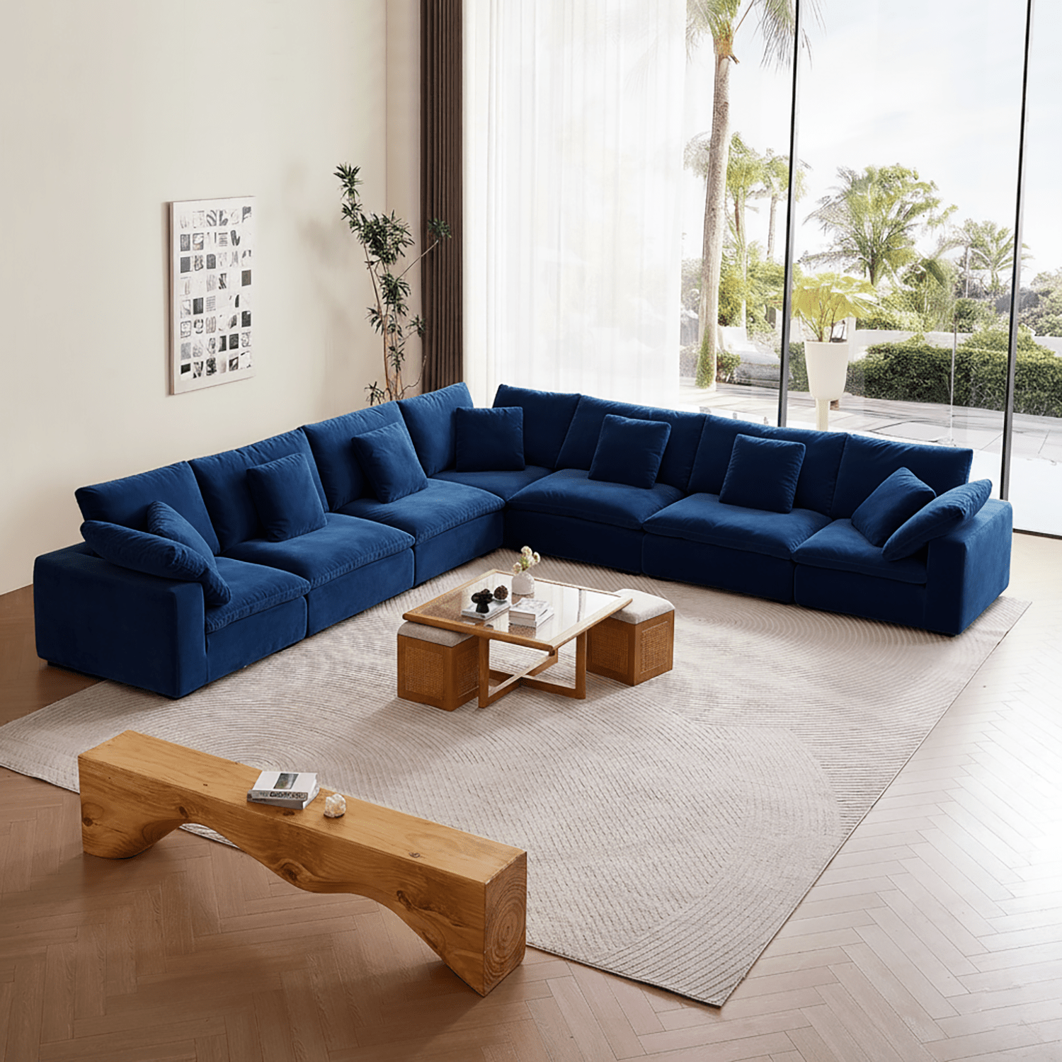 sectional - Tivoli Cloud L Sectional - MC - Mario Capasa