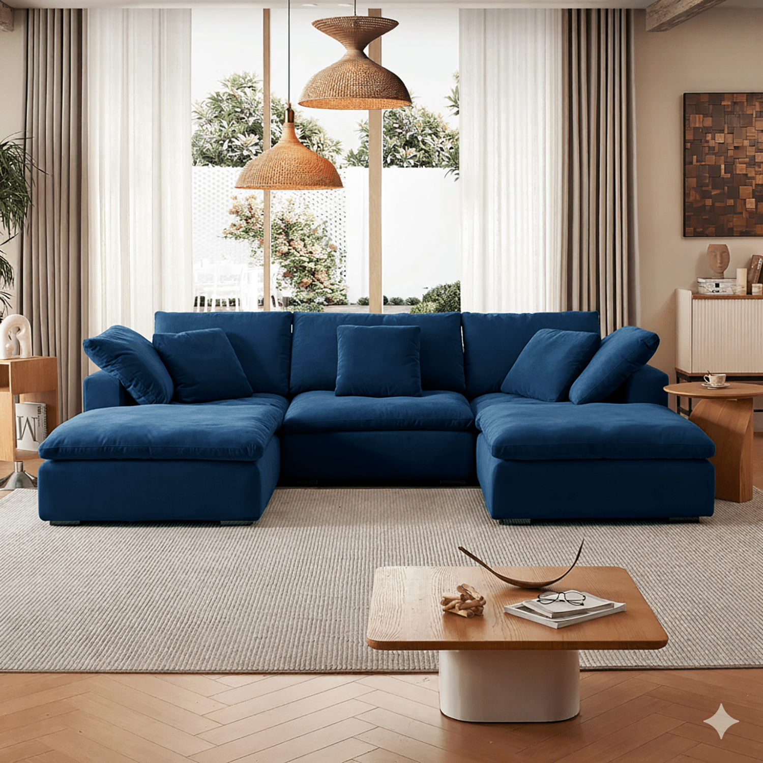 sectional - Tivoli Cloud U Sectional - MC - Mario Capasa