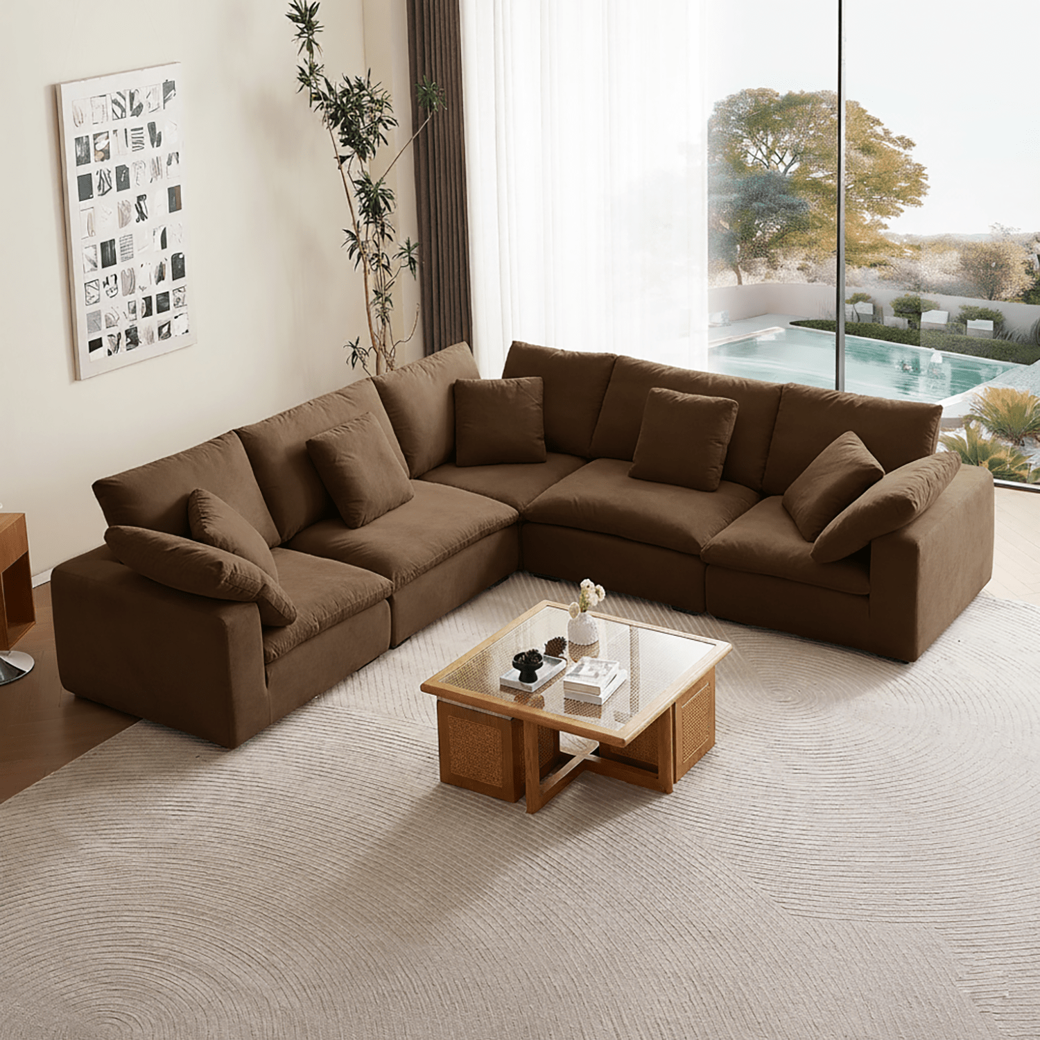 sectional - Tivoli Cloud L Sectional - MC - Mario Capasa