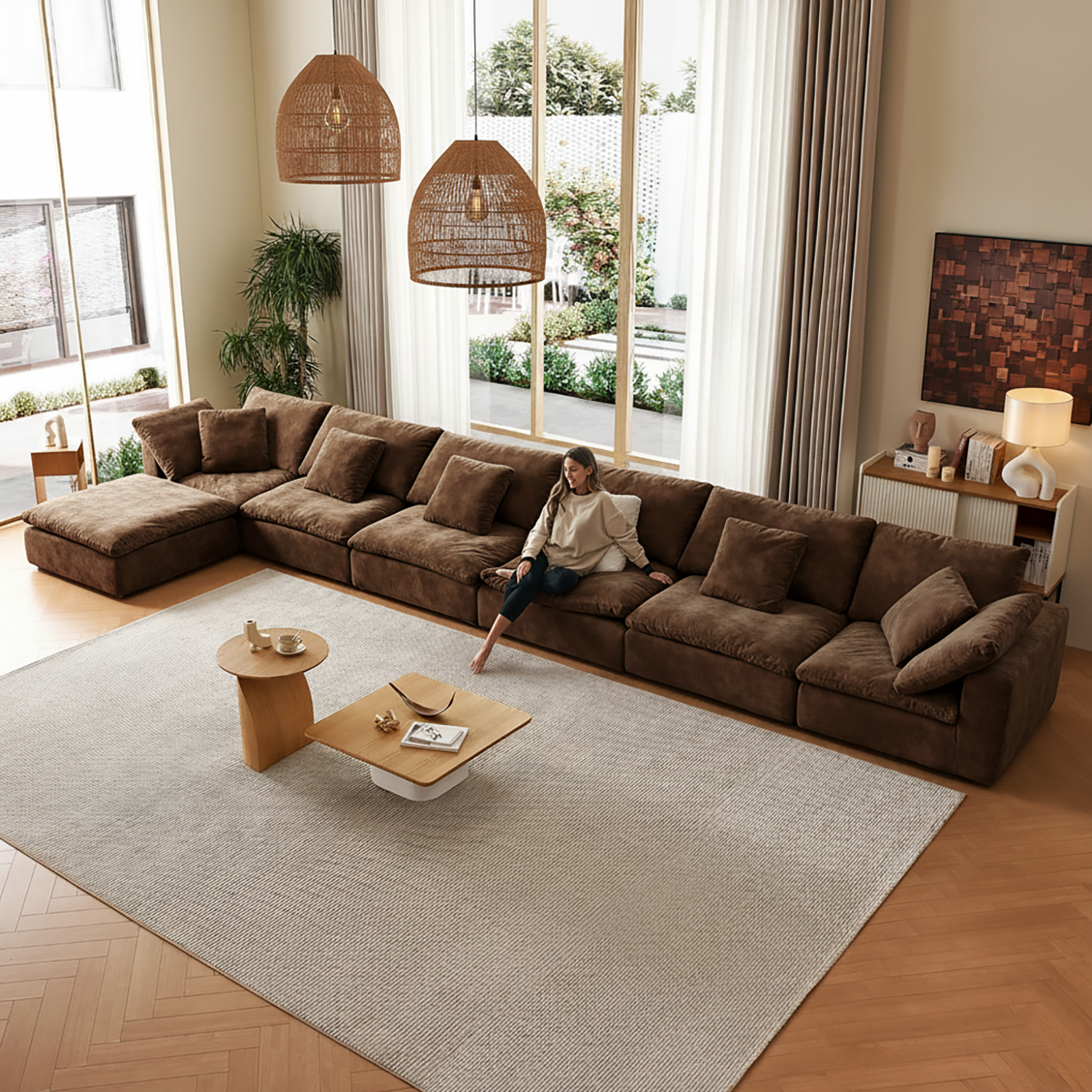 Tivoli Cloud Sectional
