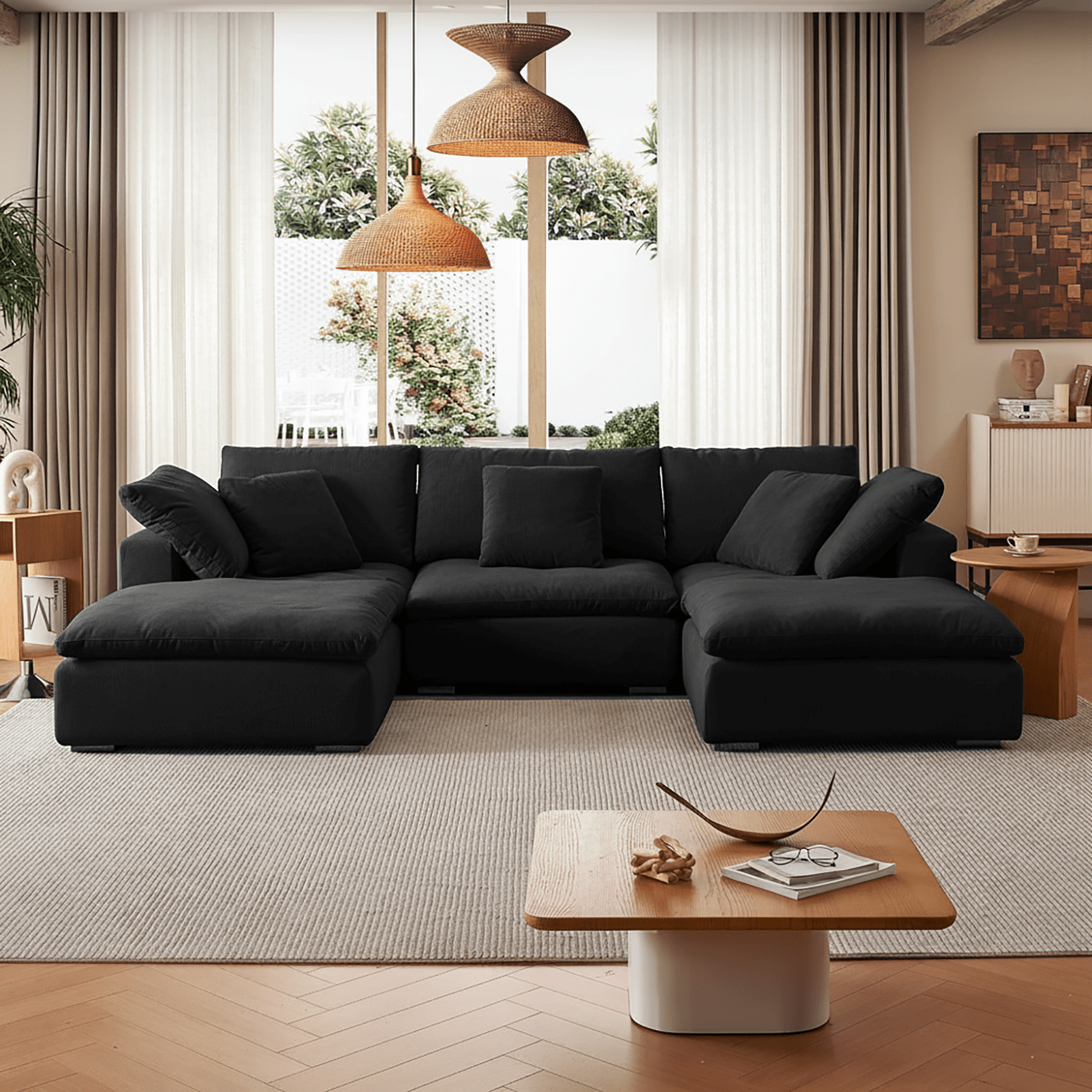 sectional - Tivoli Cloud U Sectional - MC - Mario Capasa
