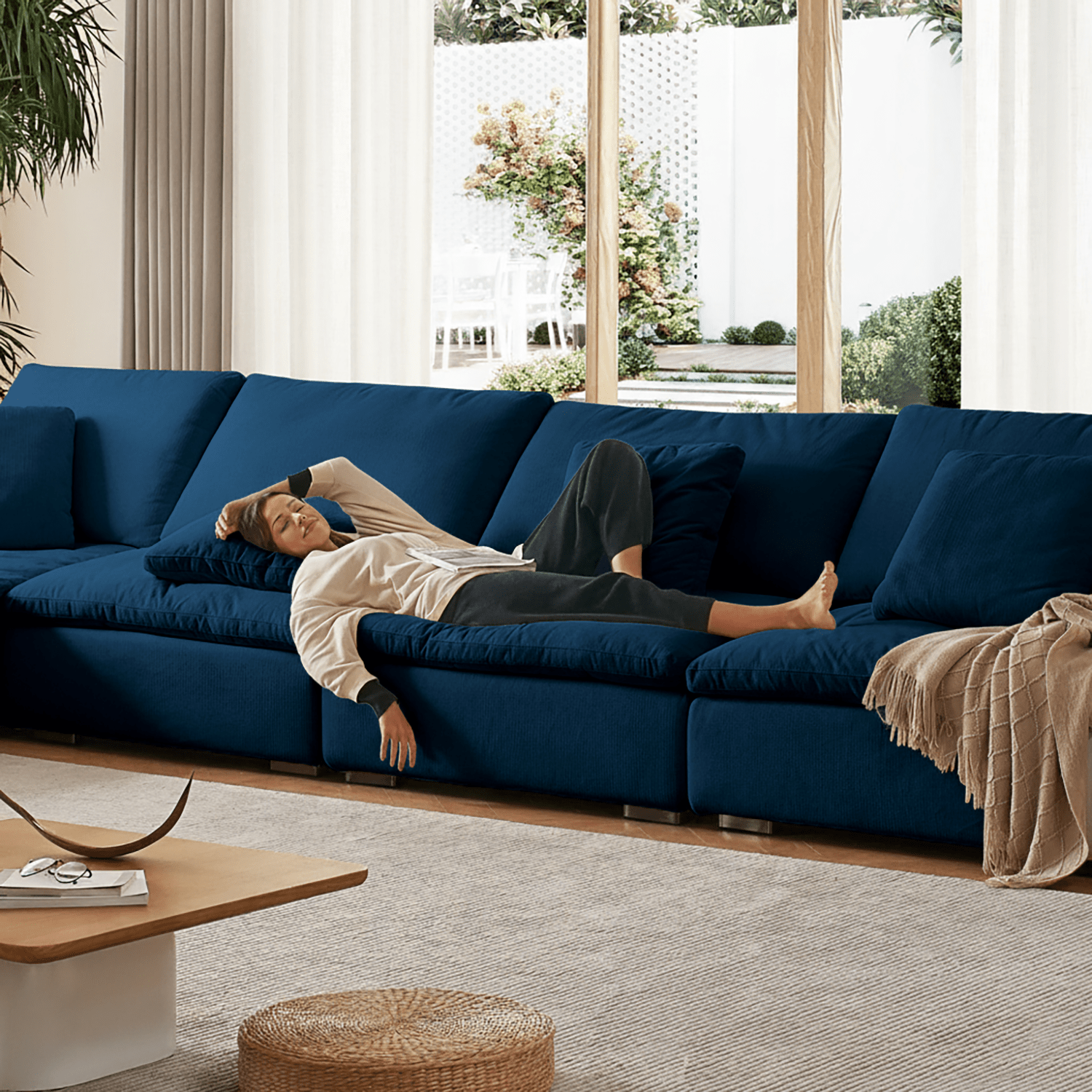 sectional - Tivoli Cloud L Sectional - MC - Mario Capasa