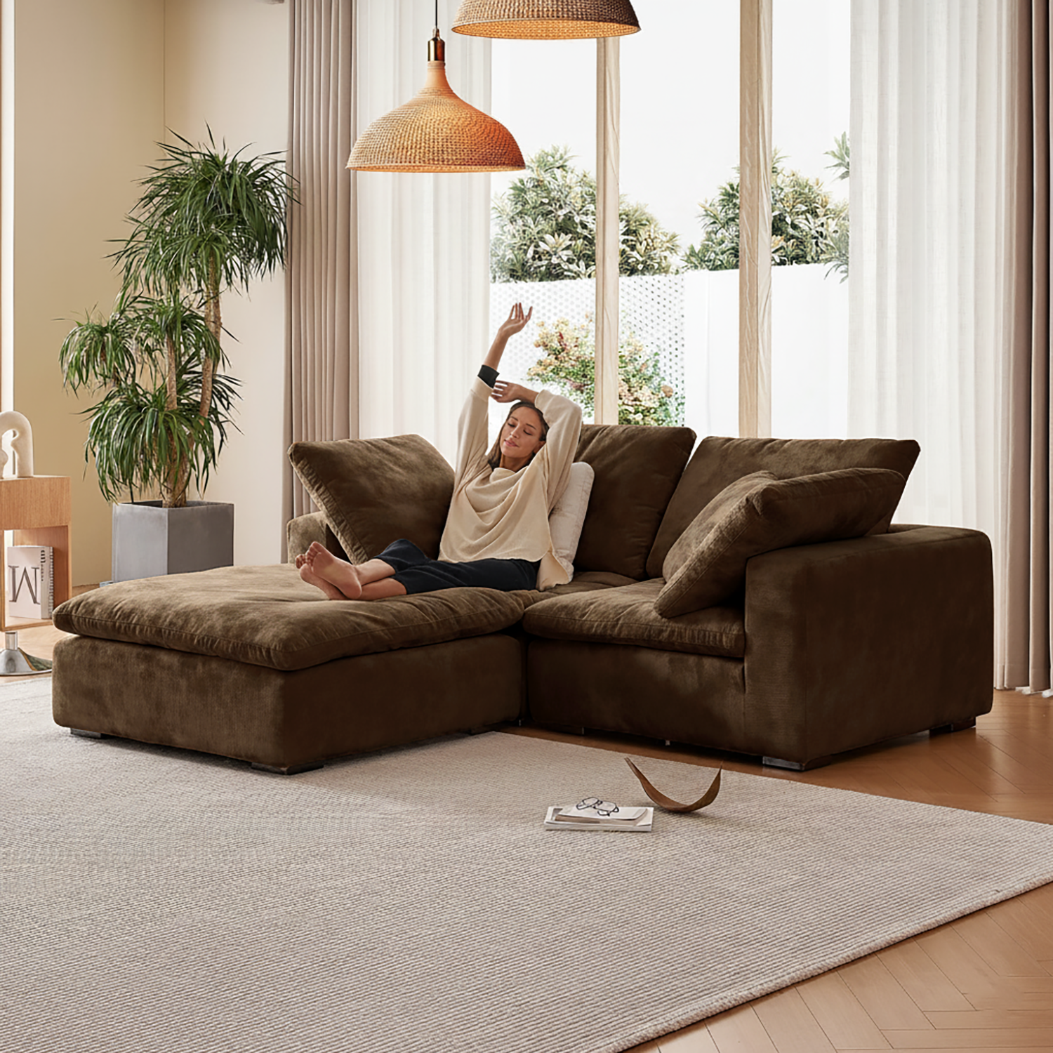 Tivoli Cloud Sectional
