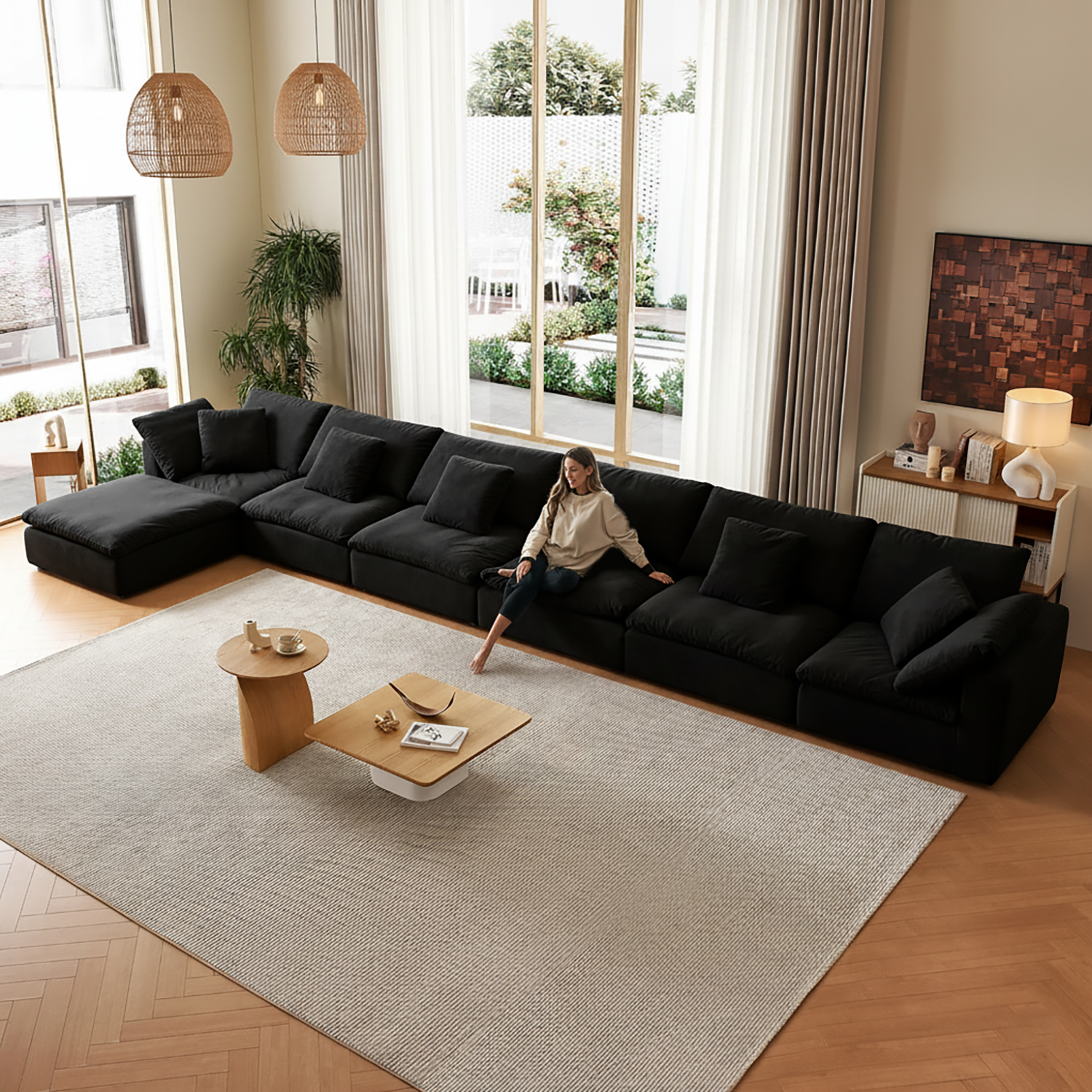Tivoli Cloud Sectional