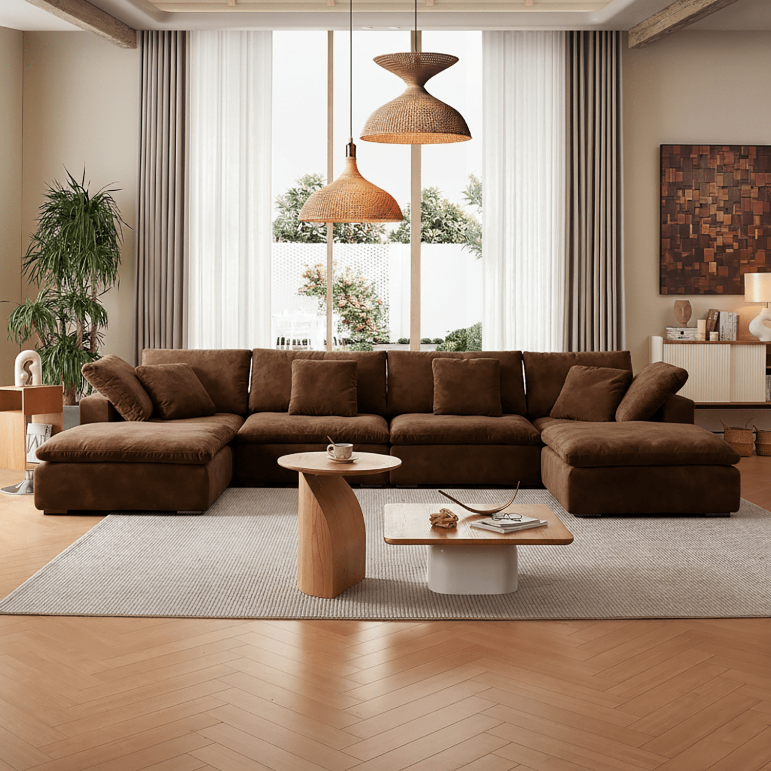 sectional - Tivoli Cloud U Sectional - MC - Mario Capasa