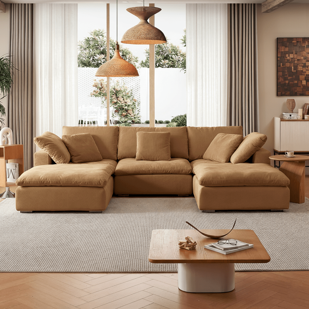 sectional - Tivoli Cloud U Sectional - MC - Mario Capasa