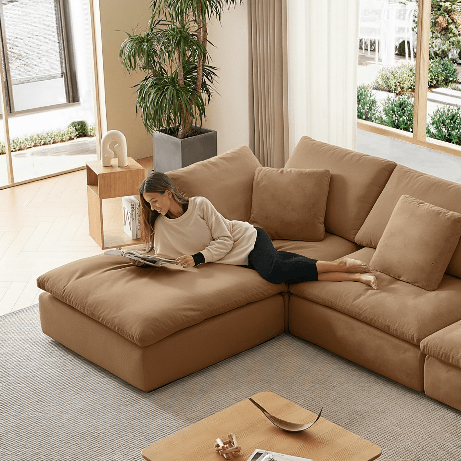 sectional - Tivoli Cloud U Sectional - MC - Mario Capasa