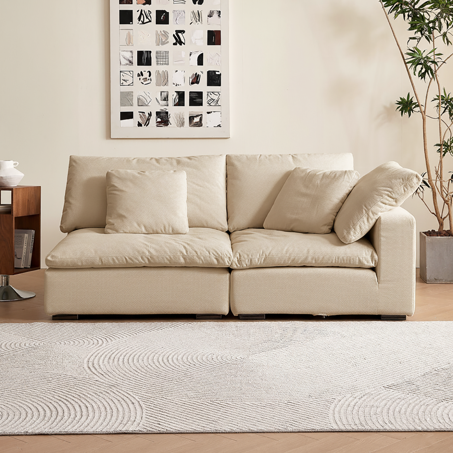 modular design built for small living room furniture layouts