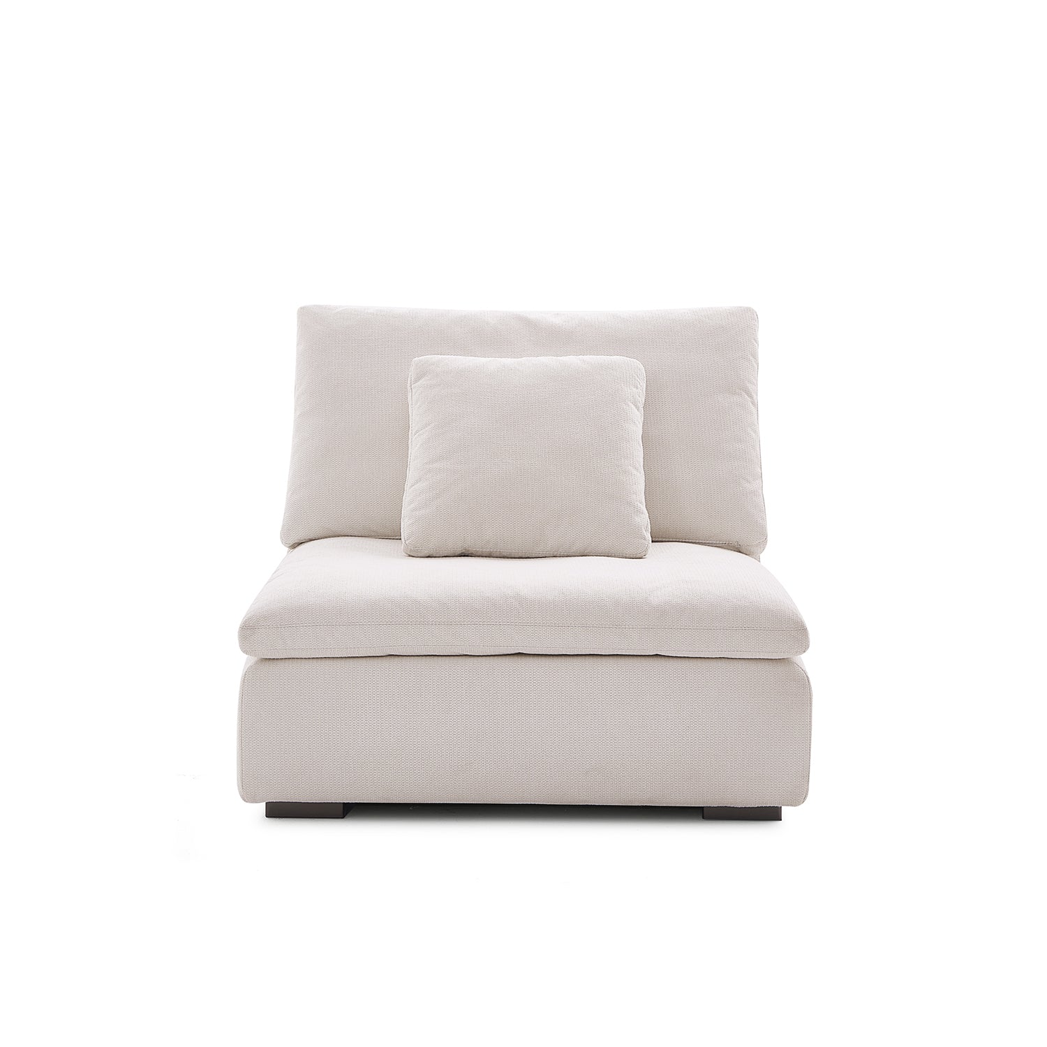 Malibu Cloud Couch Armless Modular Seat - Mario Capasa