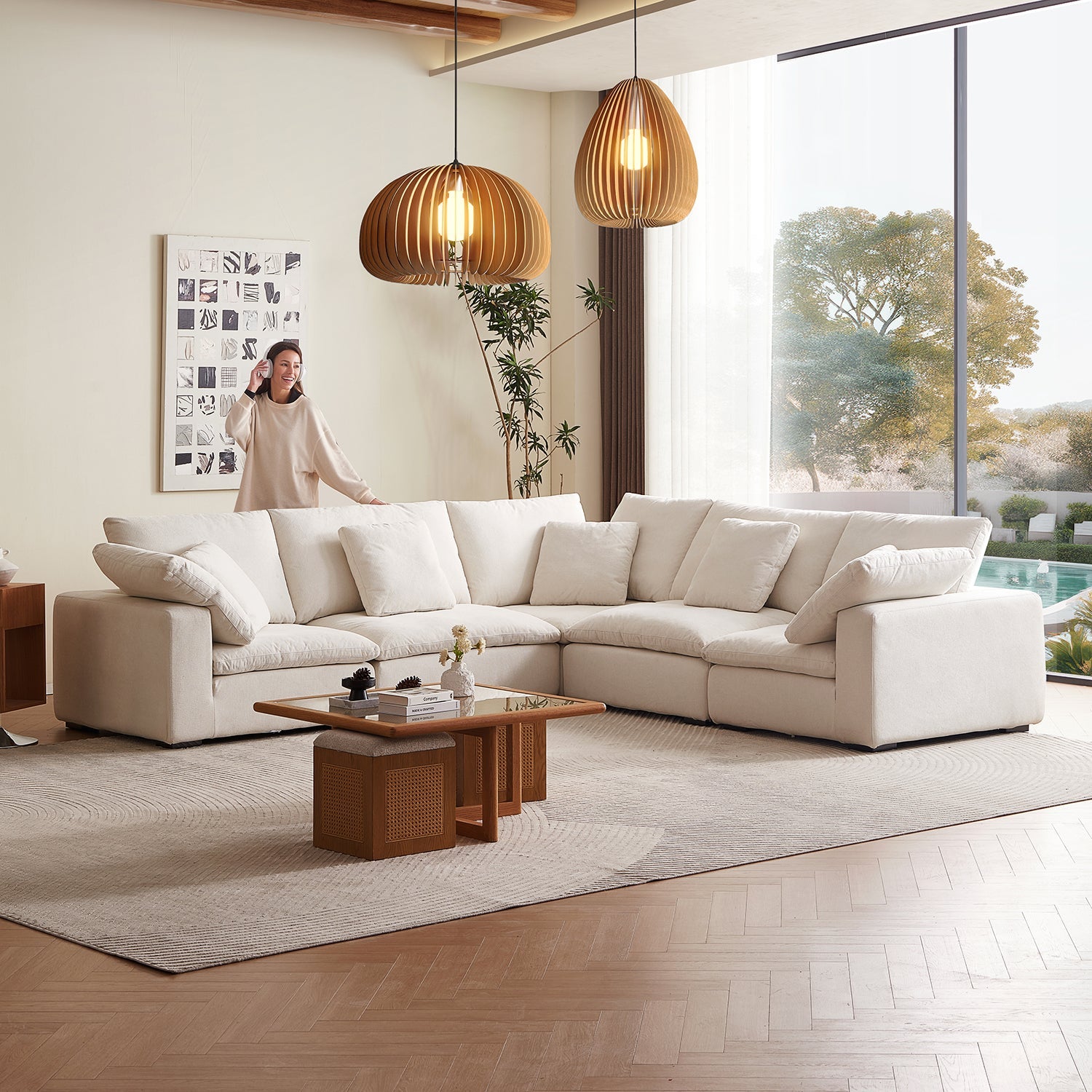 Malibu Cloud L Sectional - Mario Capasa