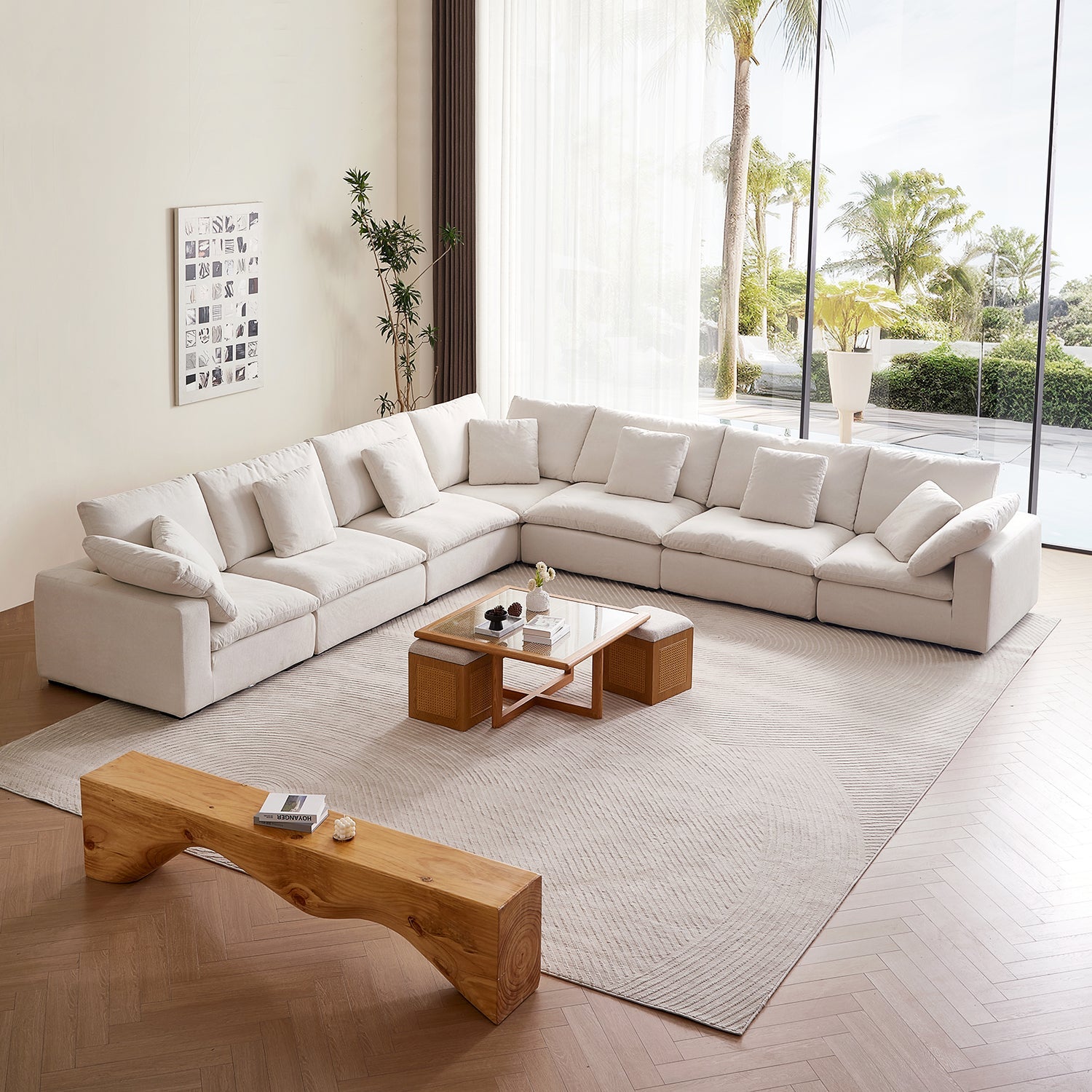 Malibu Cloud L Sectional - Mario Capasa