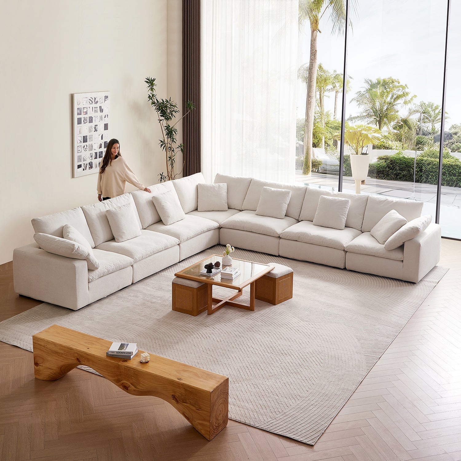 Malibu Cloud L Sectional - Mario Capasa