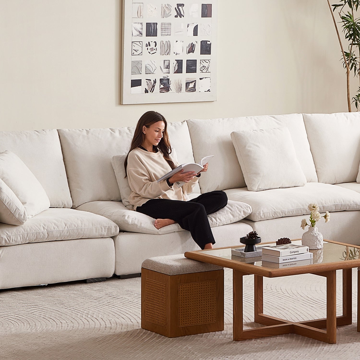 Malibu Cloud L Sectional - Mario Capasa