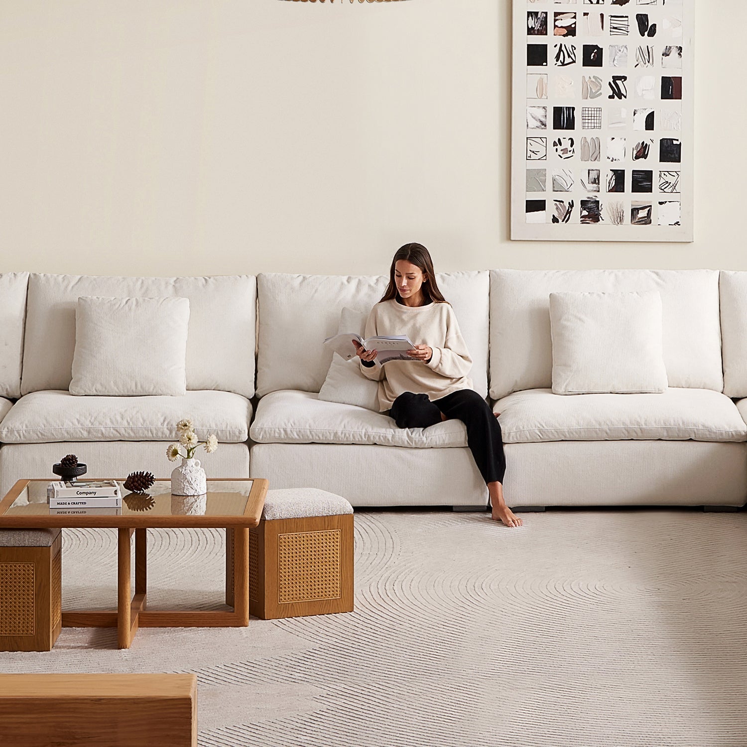 Malibu Cloud L Sectional - Mario Capasa