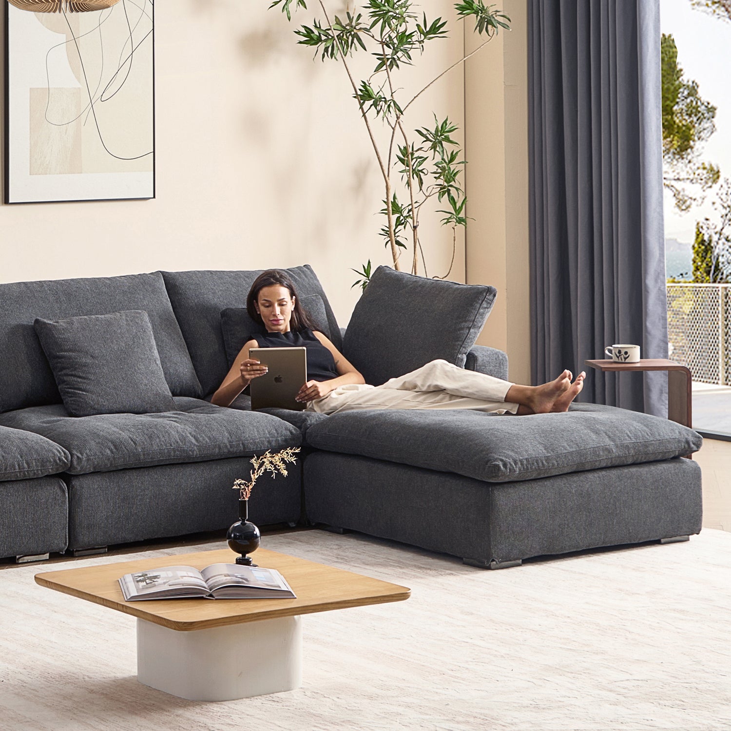 Tivoli Cloud U Sectional