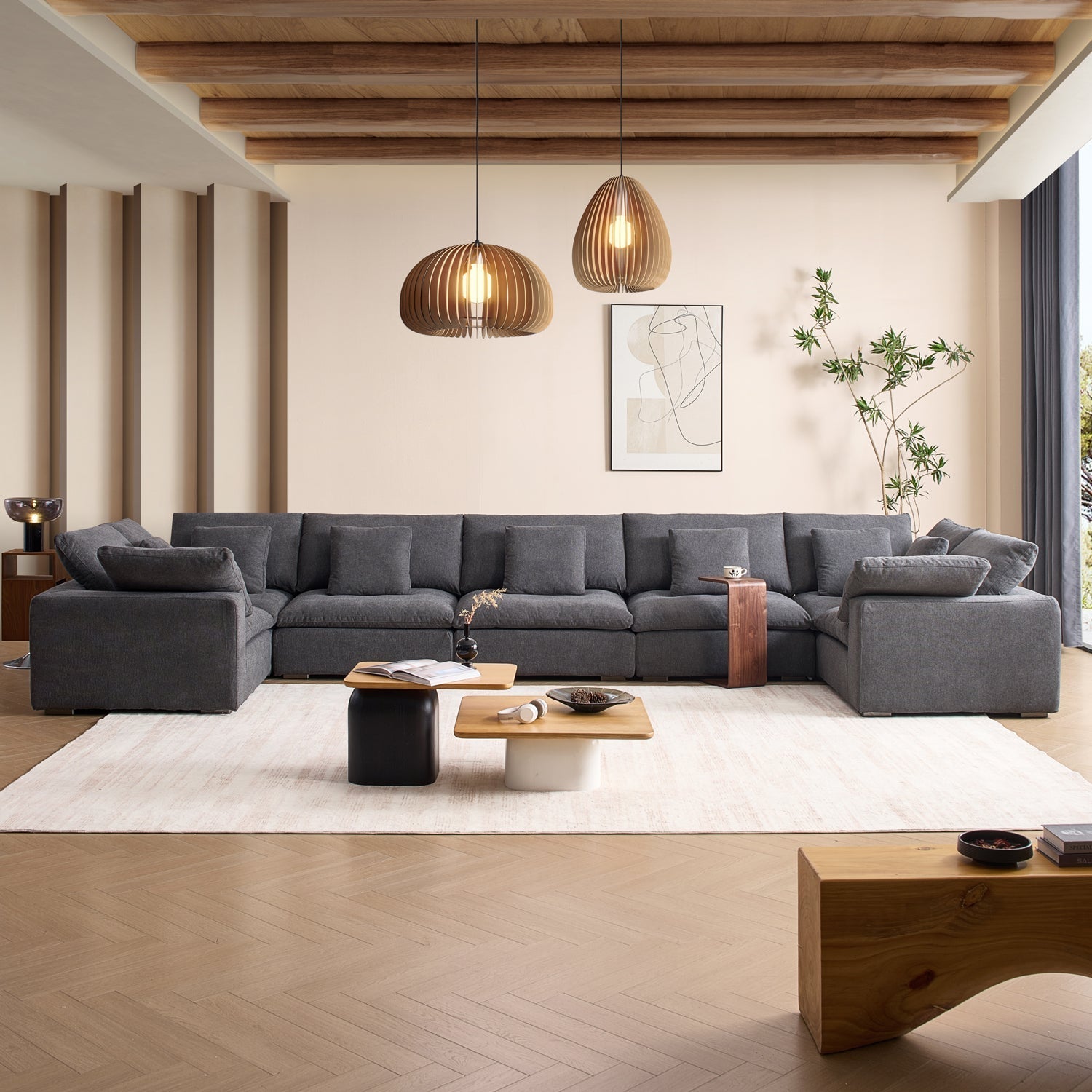 Tivoli Cloud U Closed Sectional