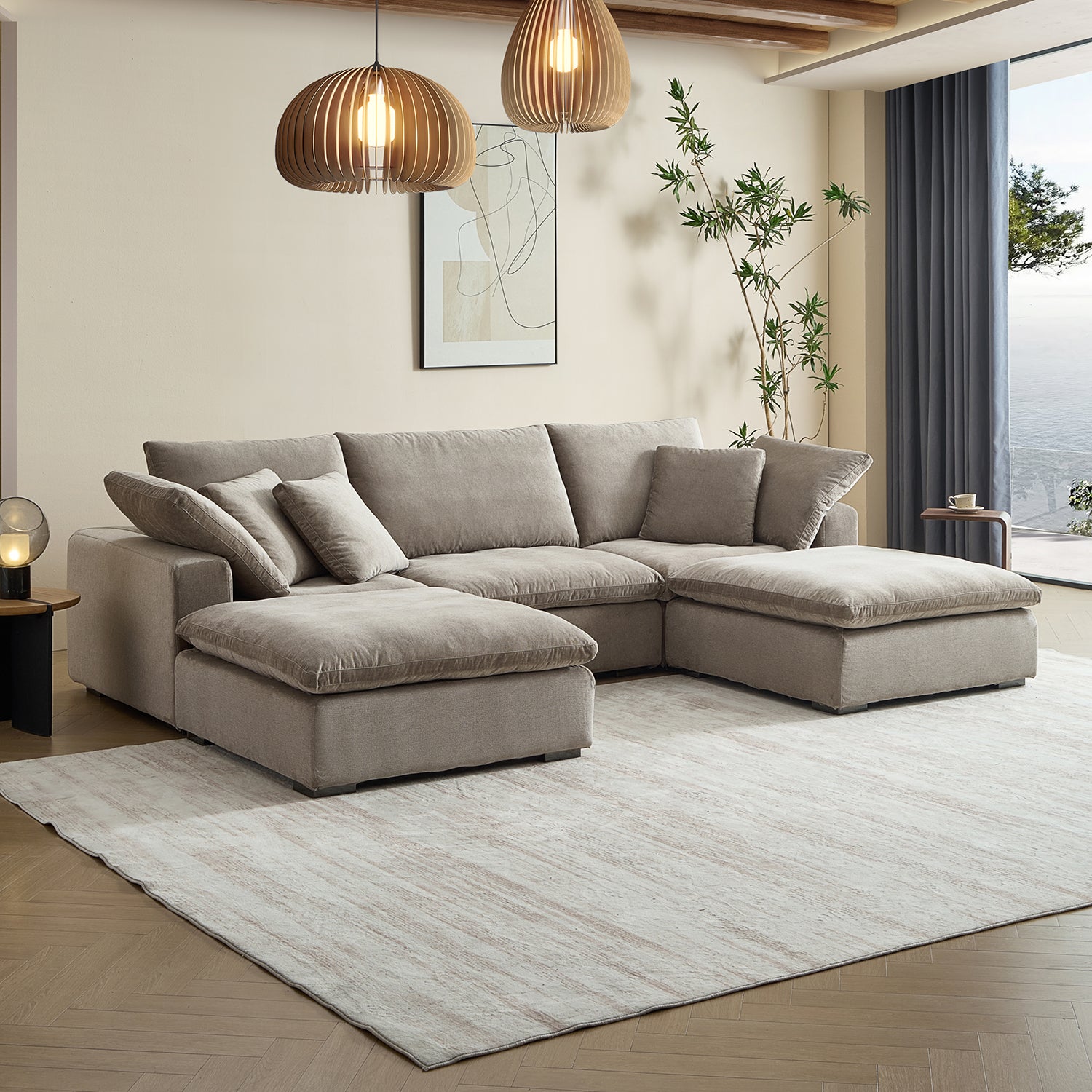 Tivoli Cloud U Sectional