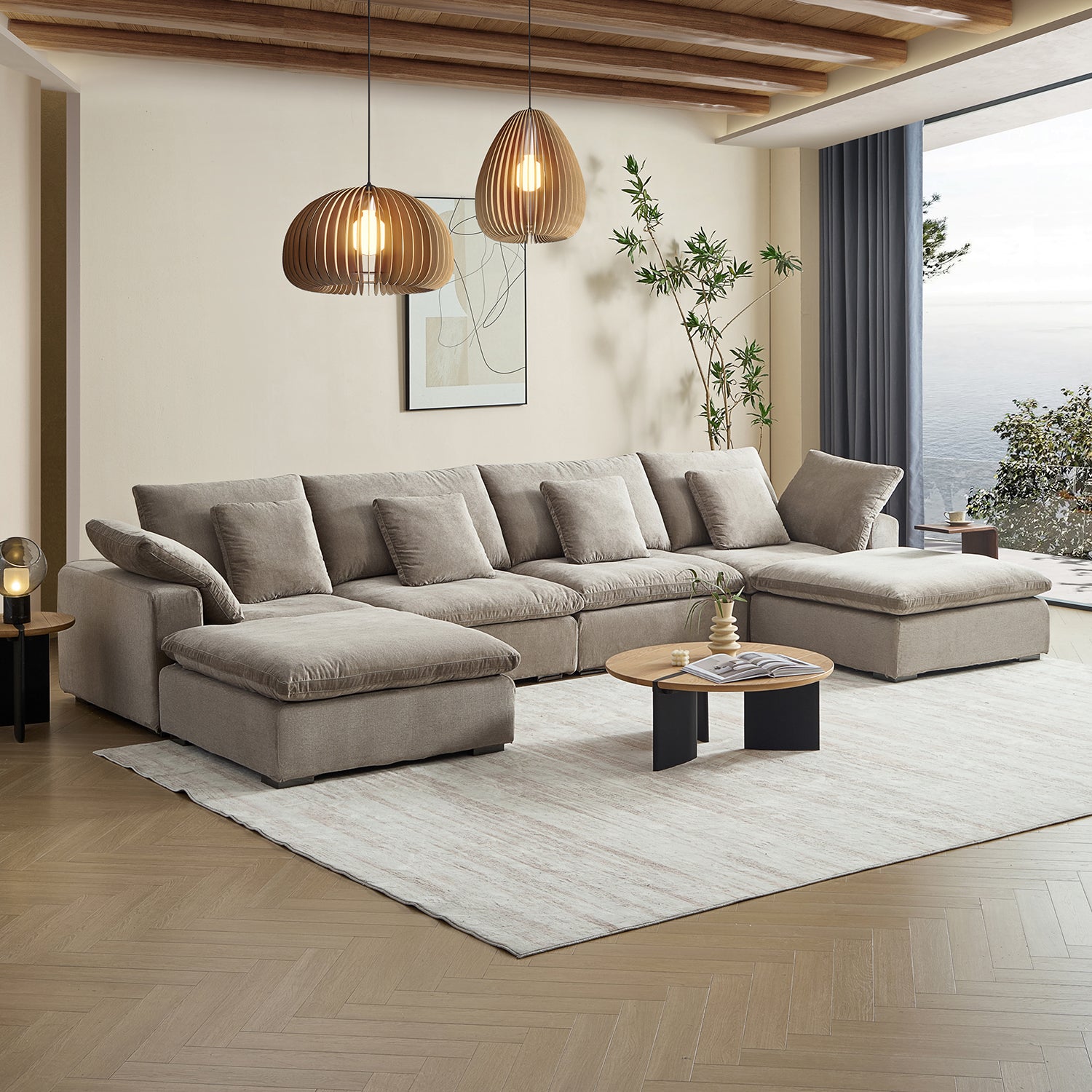 Tivoli Cloud U Sectional