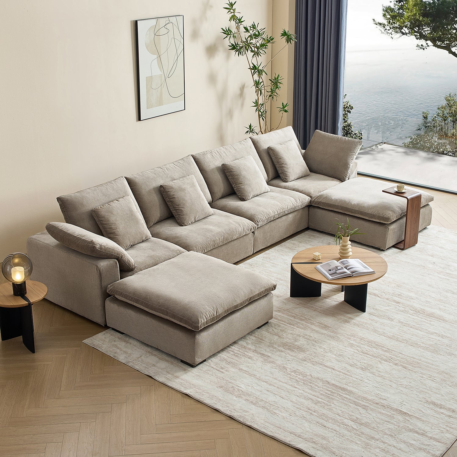 Tivoli Cloud U Sectional