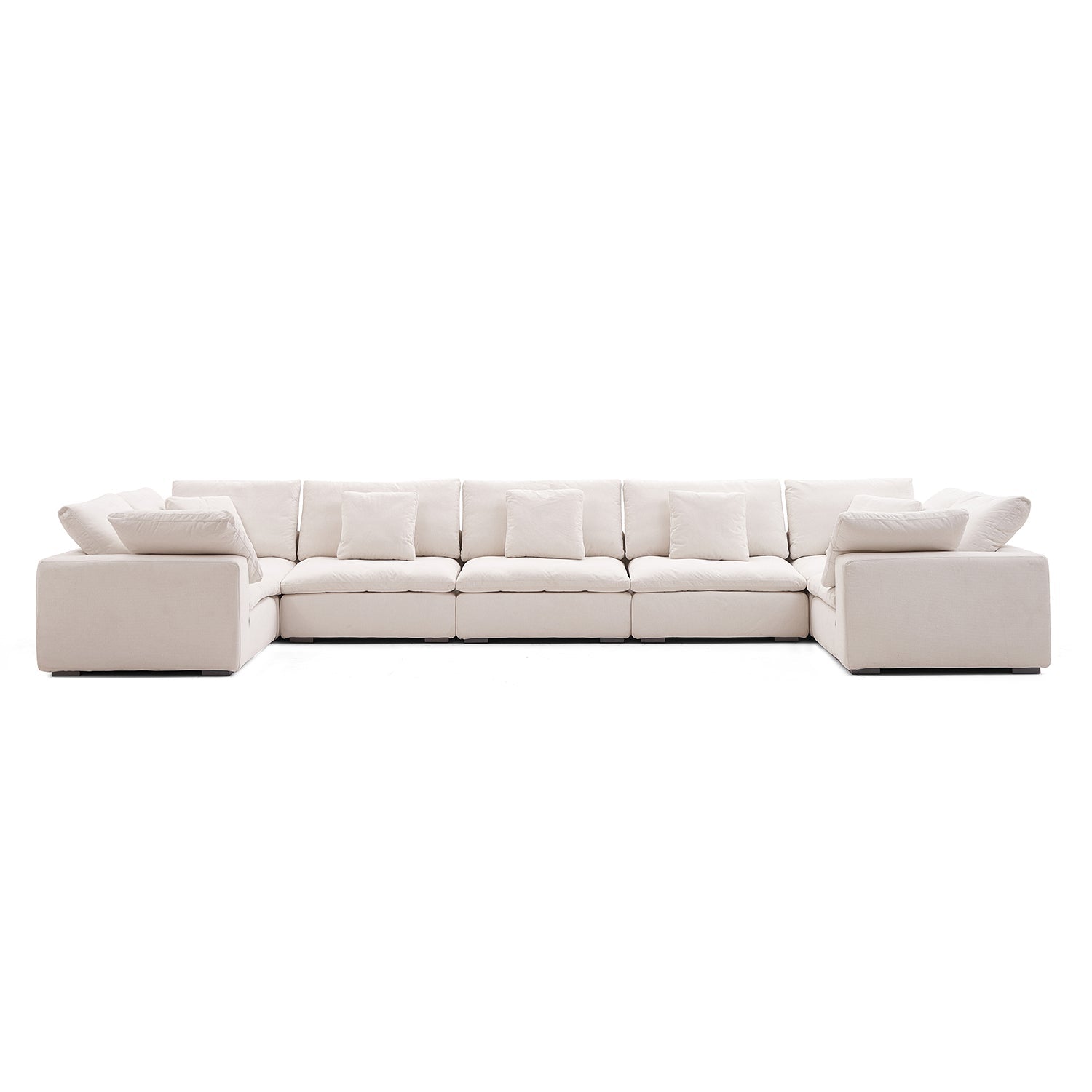 Malibu Cloud U Closed Sectional - Mario Capasa
