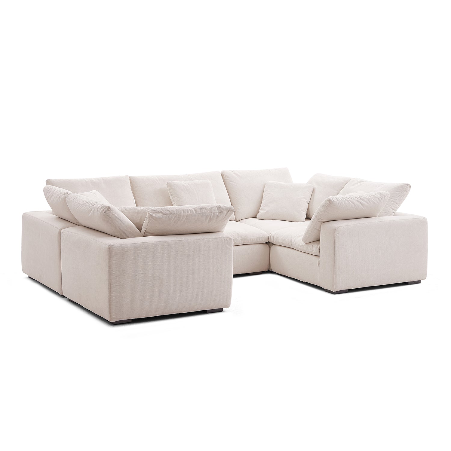 Malibu Cloud U Closed Sectional - Mario Capasa