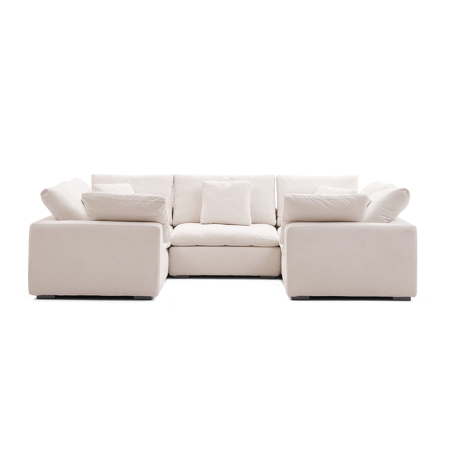 Malibu Cloud U Closed Sectional - Mario Capasa
