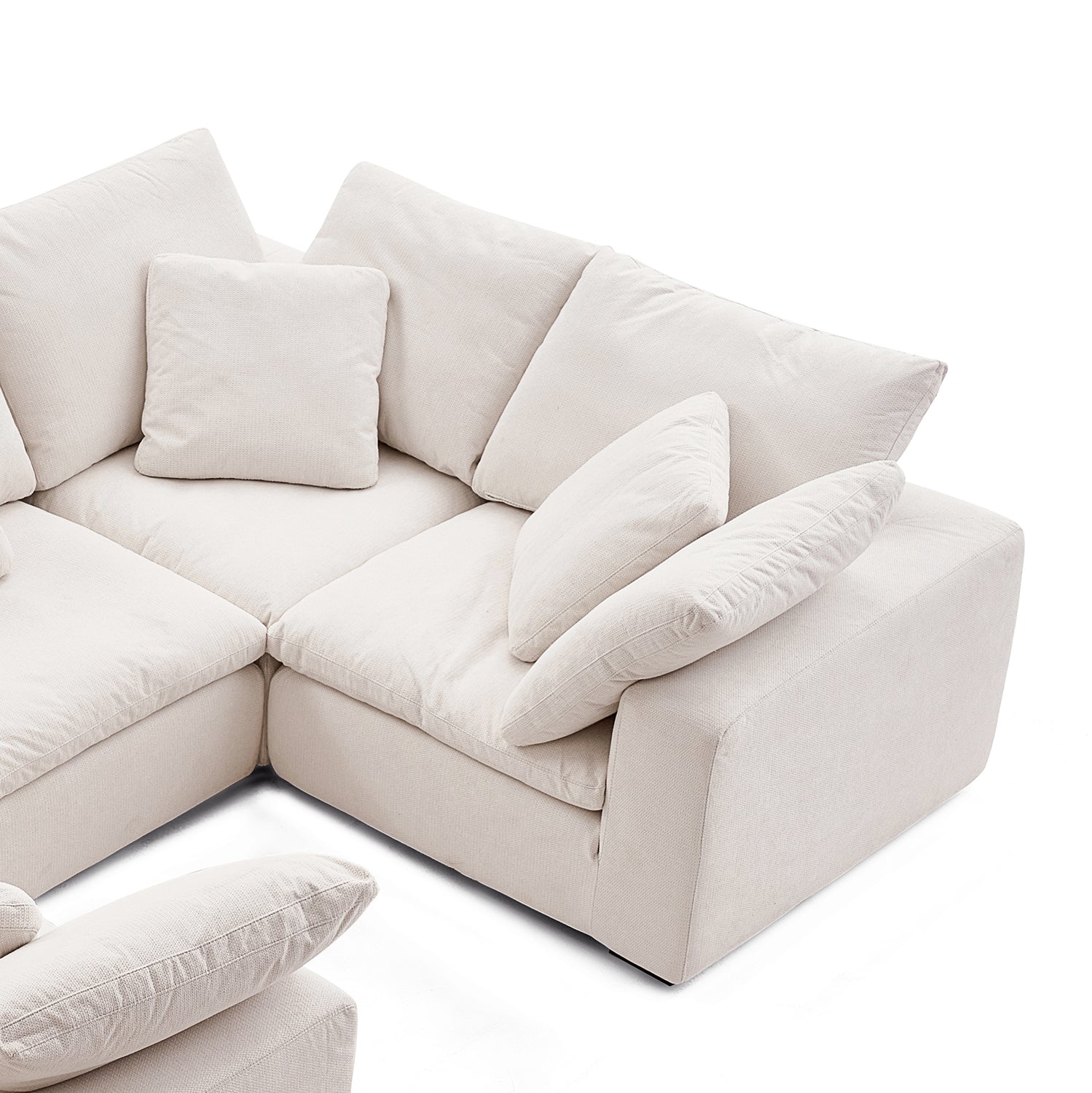 Malibu Cloud U Closed Sectional - Mario Capasa