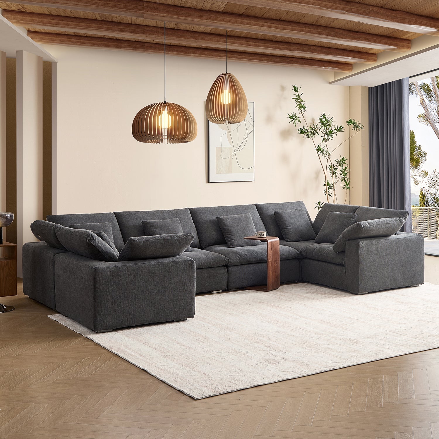 Tivoli Cloud U Closed Sectional