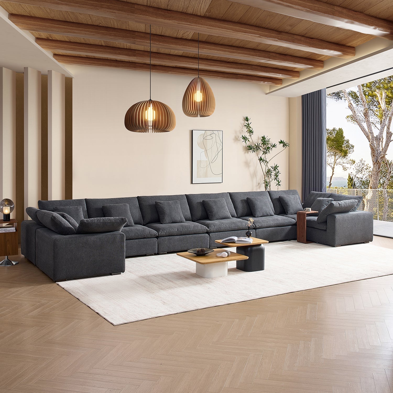 Tivoli Cloud U Closed Sectional